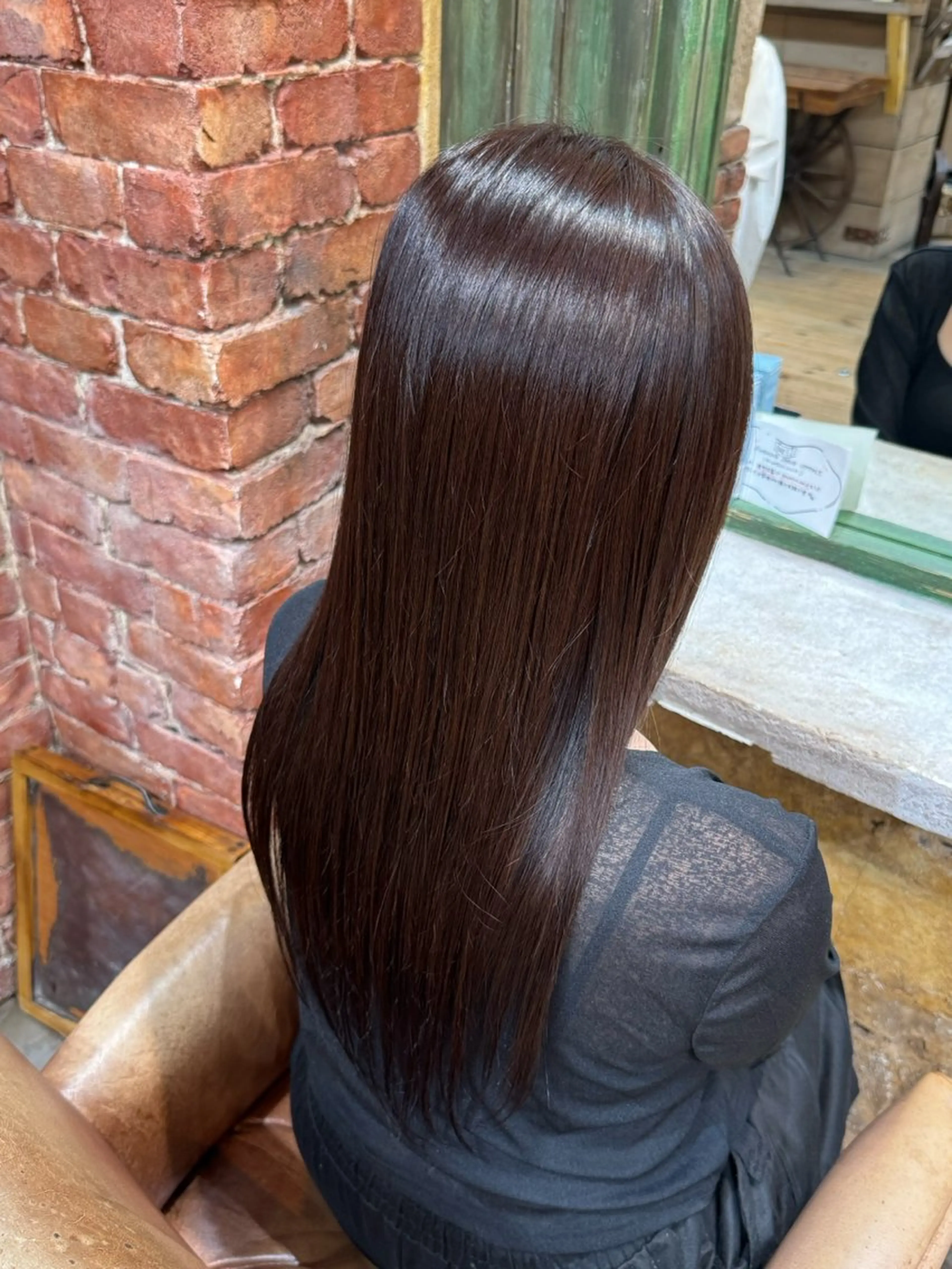 ロング ヘアカラー RYUA 【高円寺】のヘアスタイル