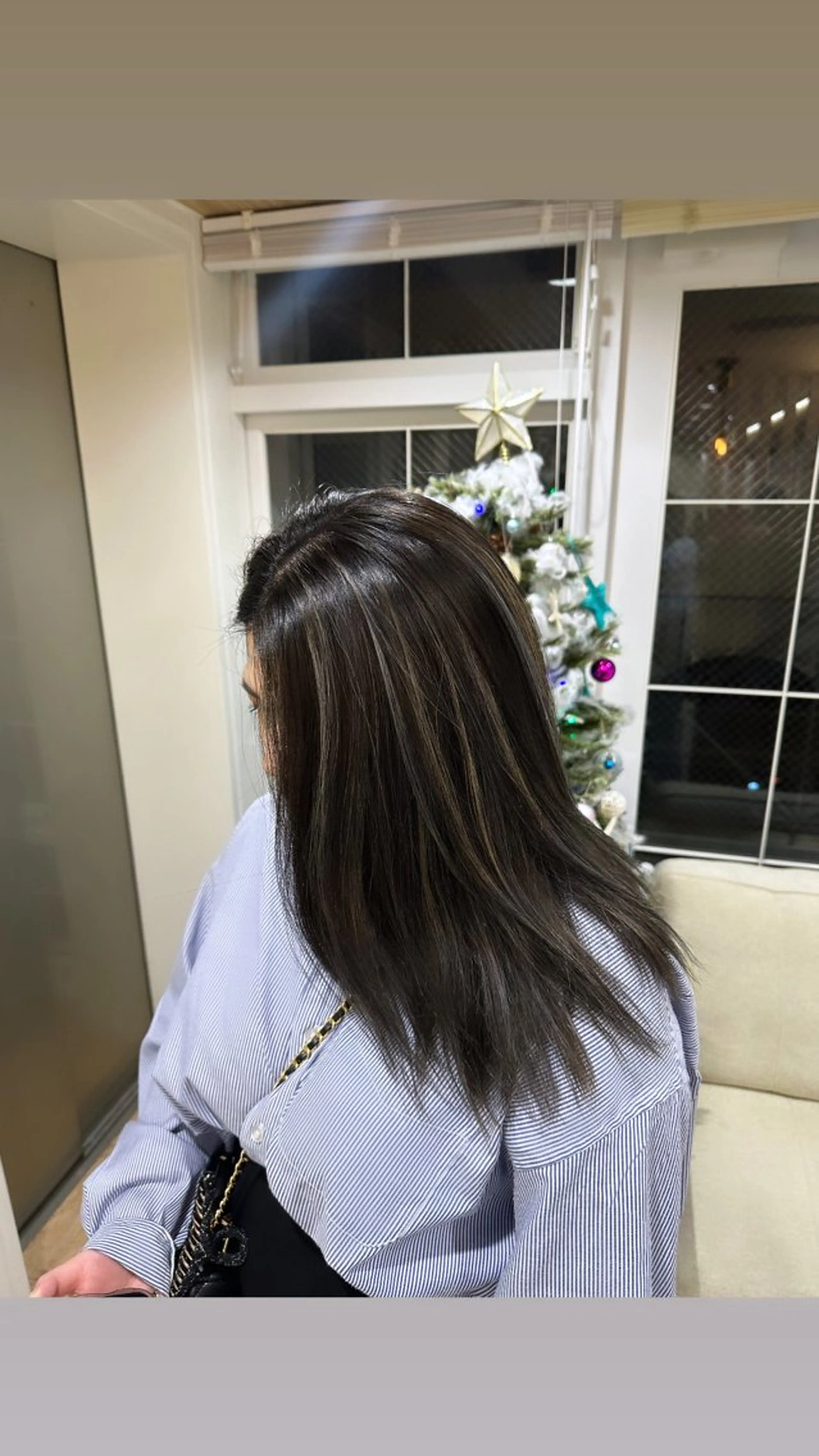 セミロング カラー 遠藤 美夢のヘアスタイル