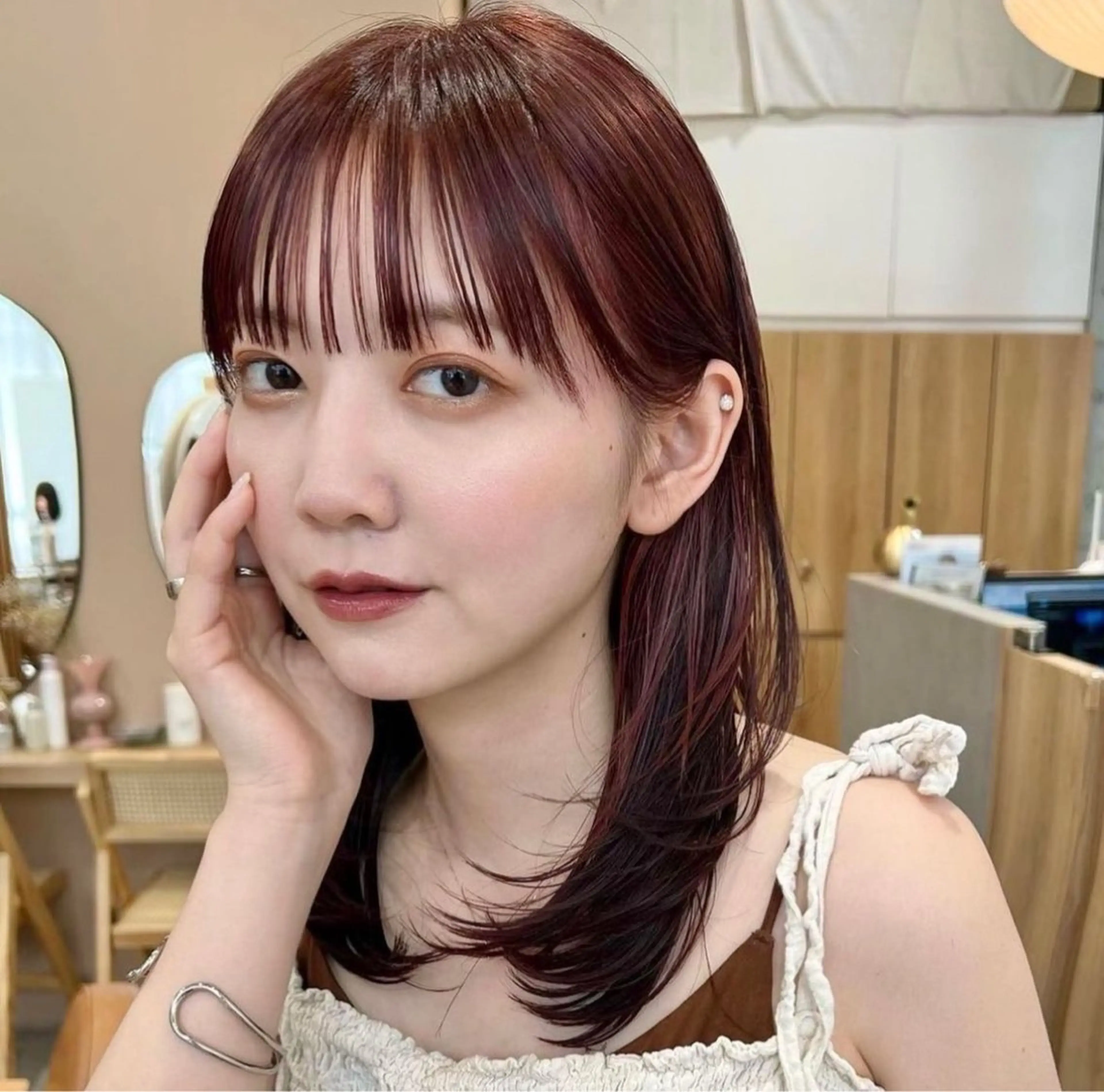 暖色ワンカラー🍊♡の写真