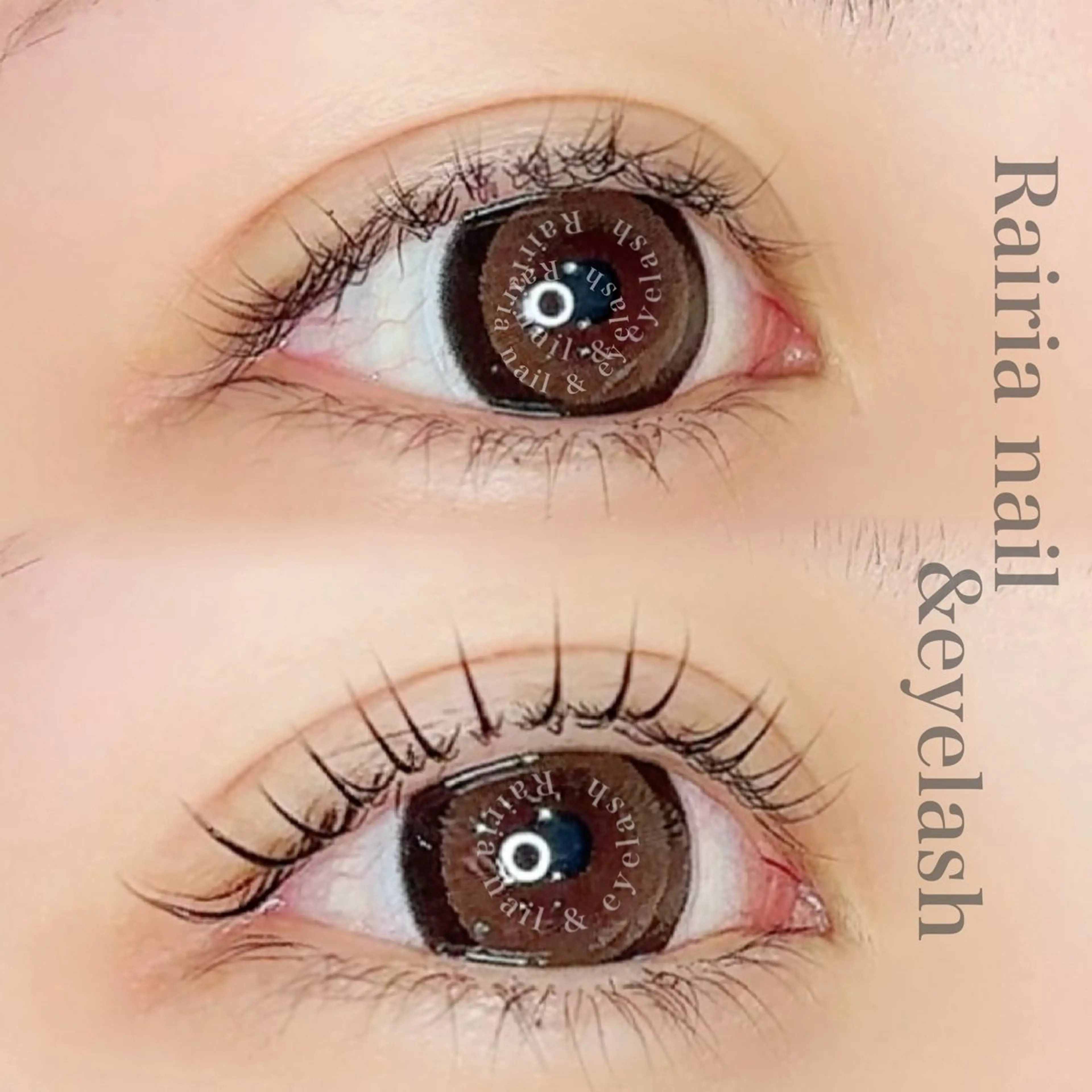 マツエク・マツパ Rairia nail&eyelash所属・Rairia CHIKAのマツエク・マツパデザイン