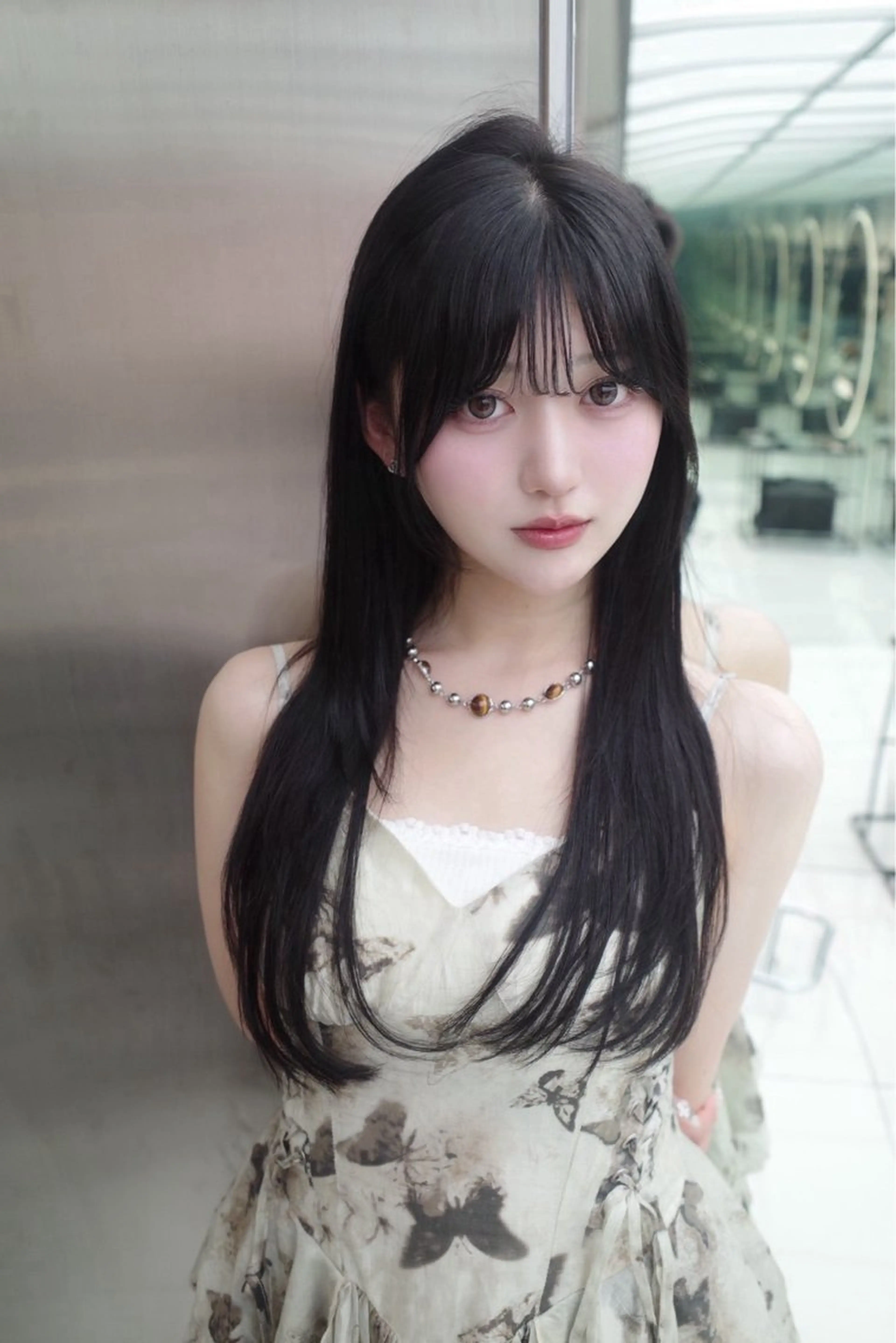 ロング カラー REDEALSHIBUYA所属・はるゆき/モテ髪 ハイレイヤー/艶髪のヘアスタイル