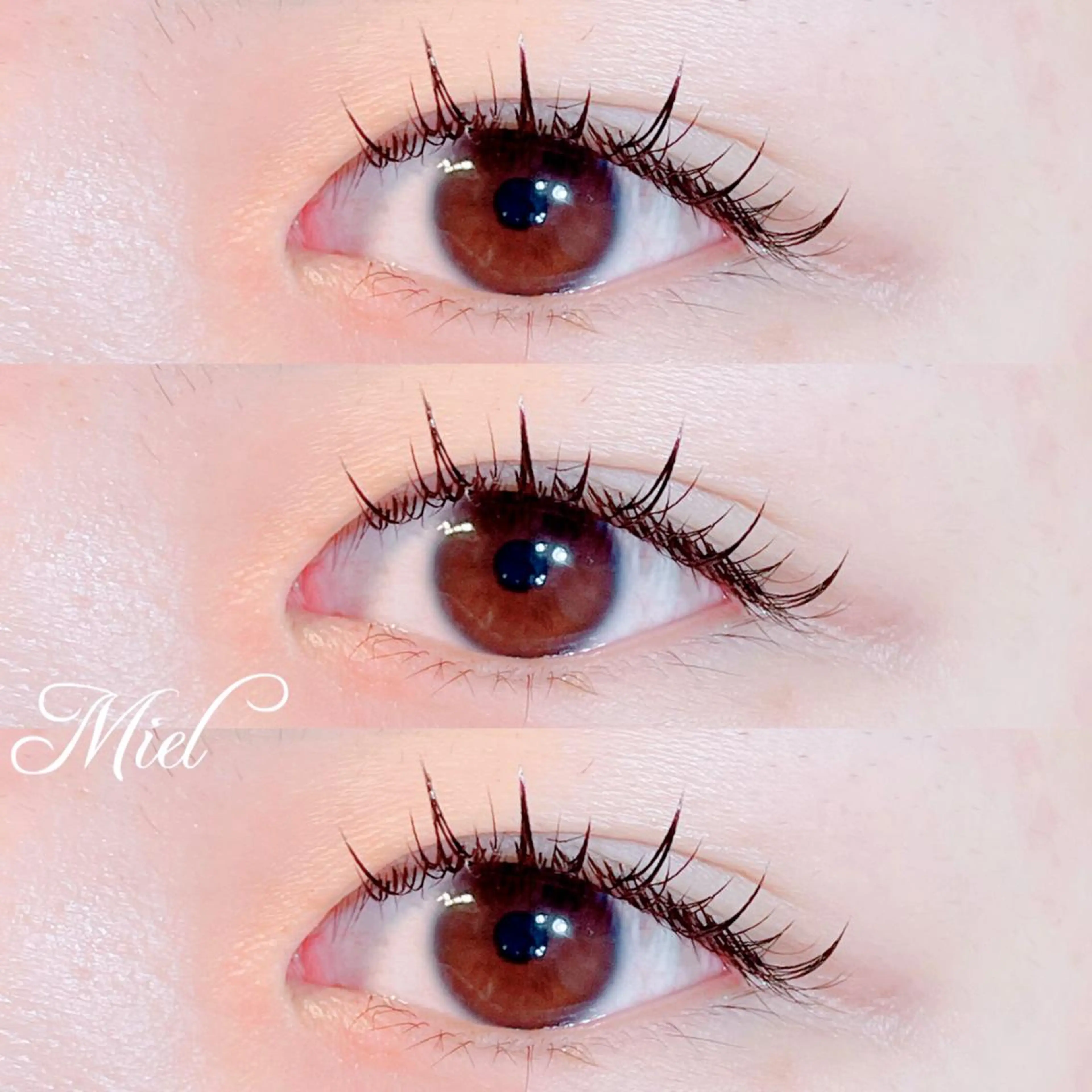 マツエク・マツパ カラーマツエク フラットラッシュ ボリュームラッシュ ワンホンマツエク Mori ✨Mystical✨のマツエク・マツパデザイン