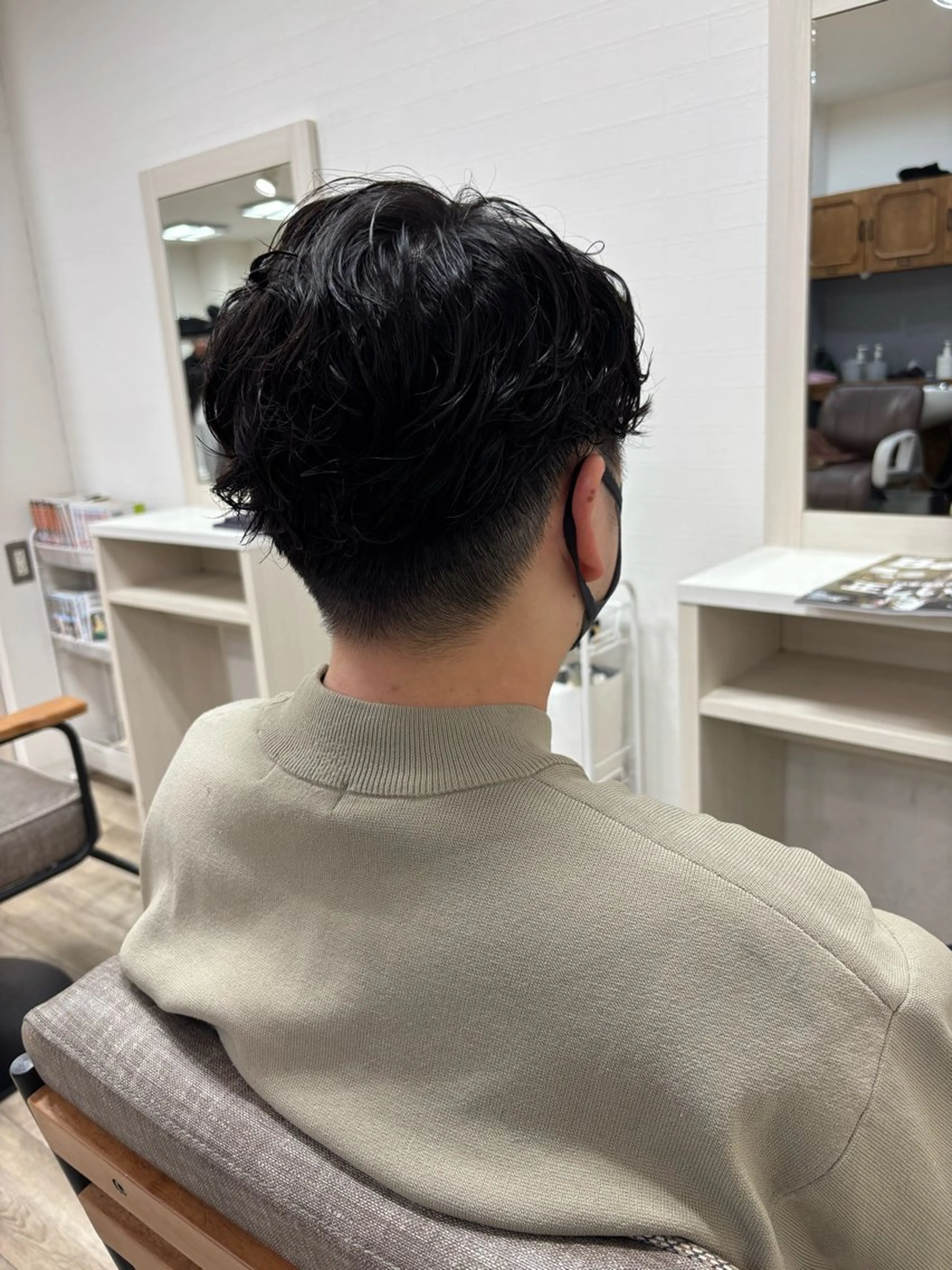 メンズカット➕ニュアンスパーマ🧑🏻‍🦱の写真