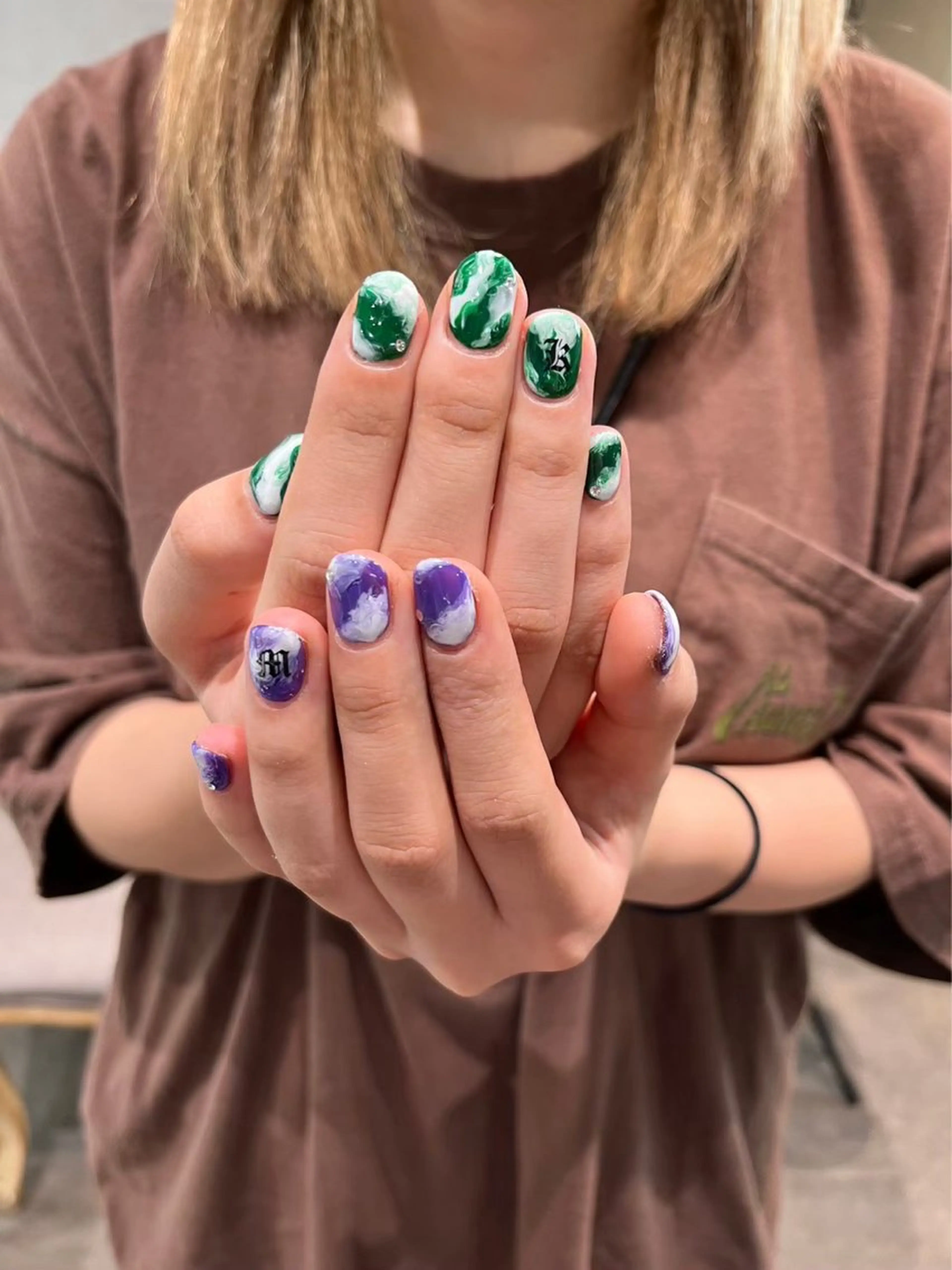 ネイル ハンドネイル 👽個性派ネイル🎀 komachiのネイルデザイン