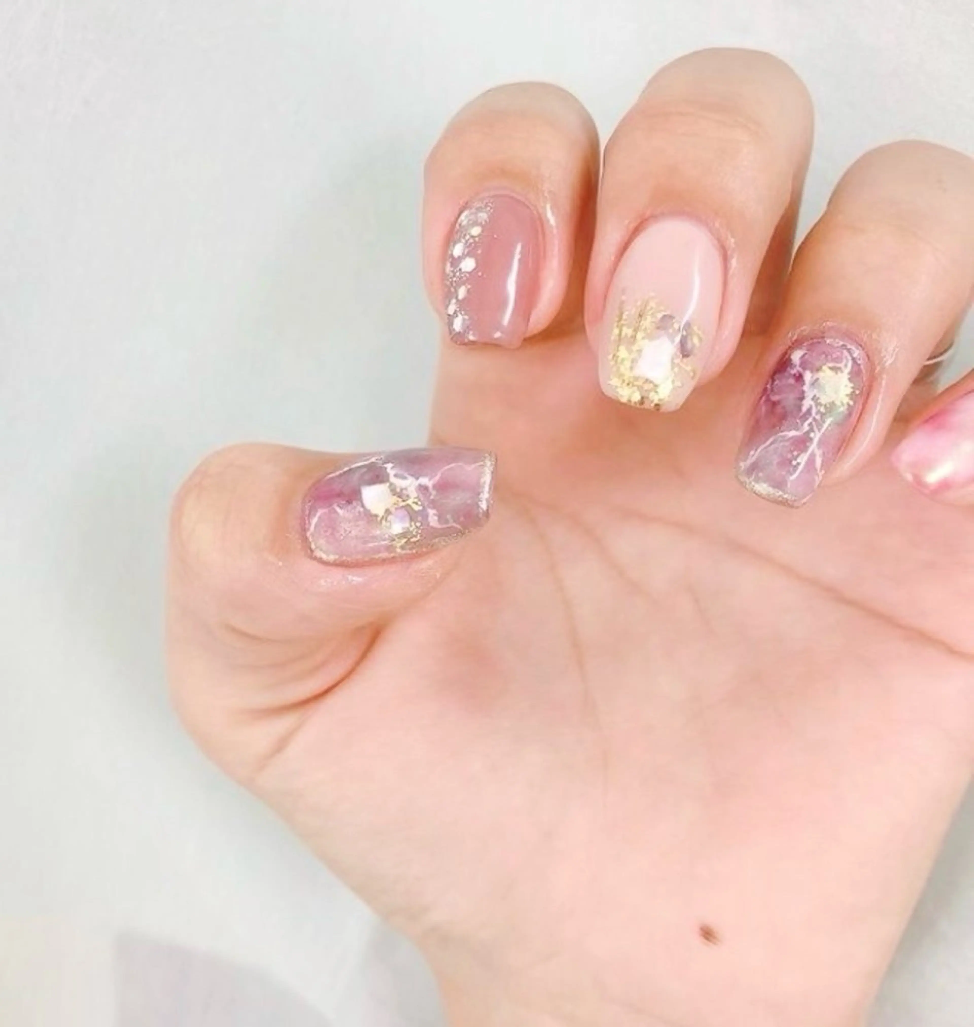 ネイル アートネイル ニュアンスネイル ハンドネイル rii 　nail所属・rii  nail rikoのネイルデザイン