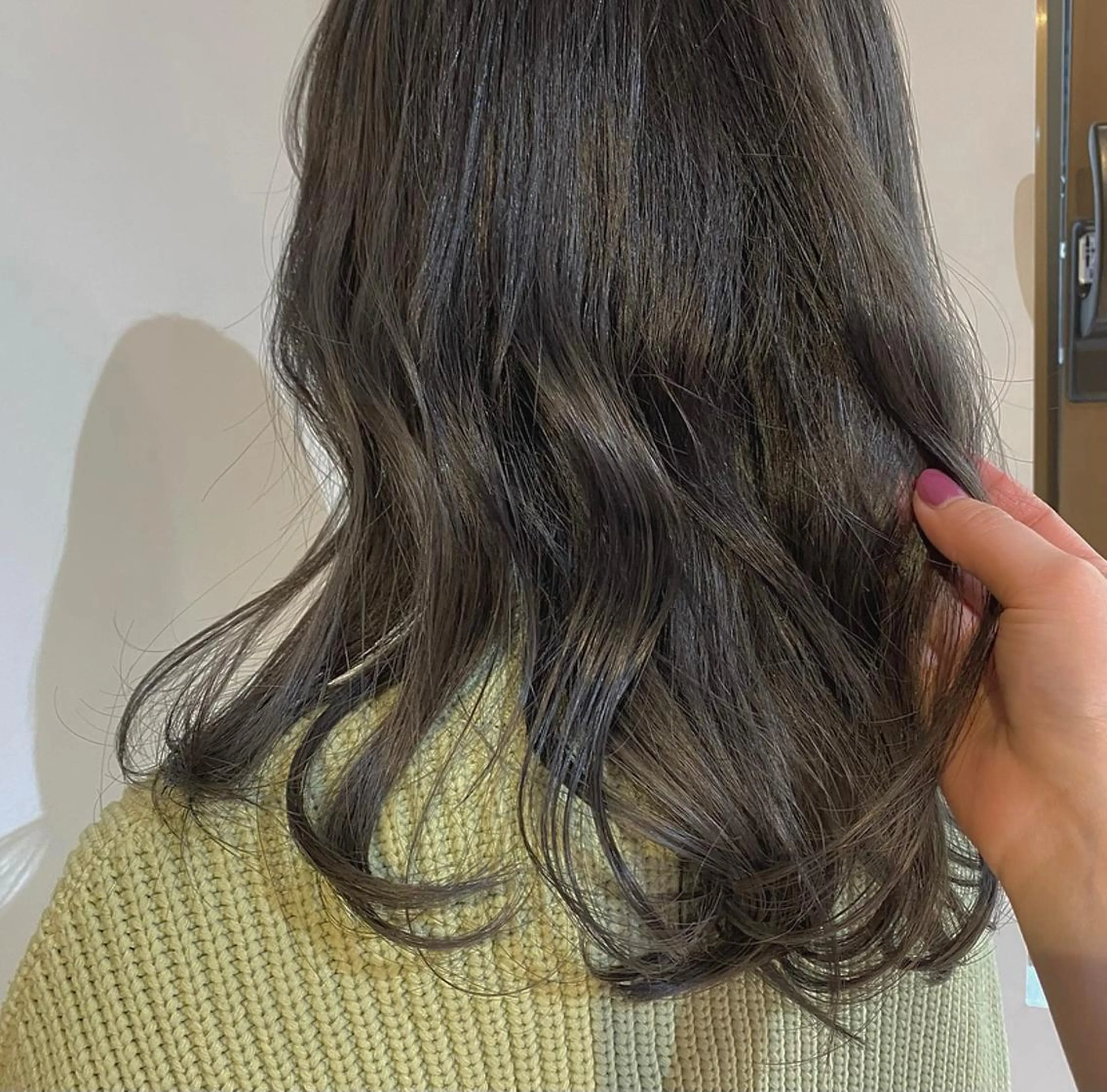 セミロング GO TODAY SHAiRE SALON 原宿Stella店所属・𓍯柔らかhair 𓍯 yukinoのヘアスタイル