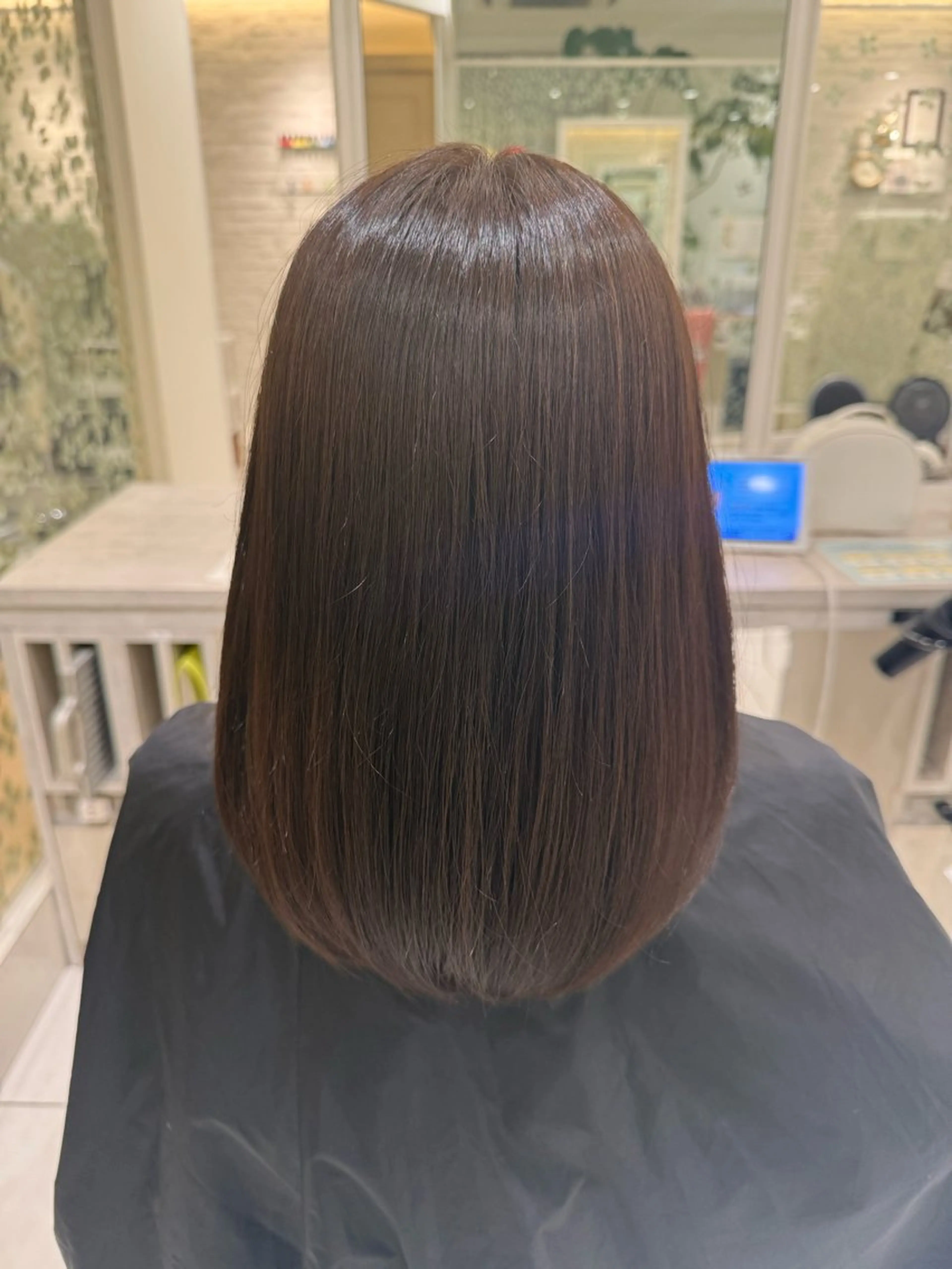 セミロング ヘアカラー 🫧𝗔𝗬𝗨 🫧のマツエク・マツパデザイン
