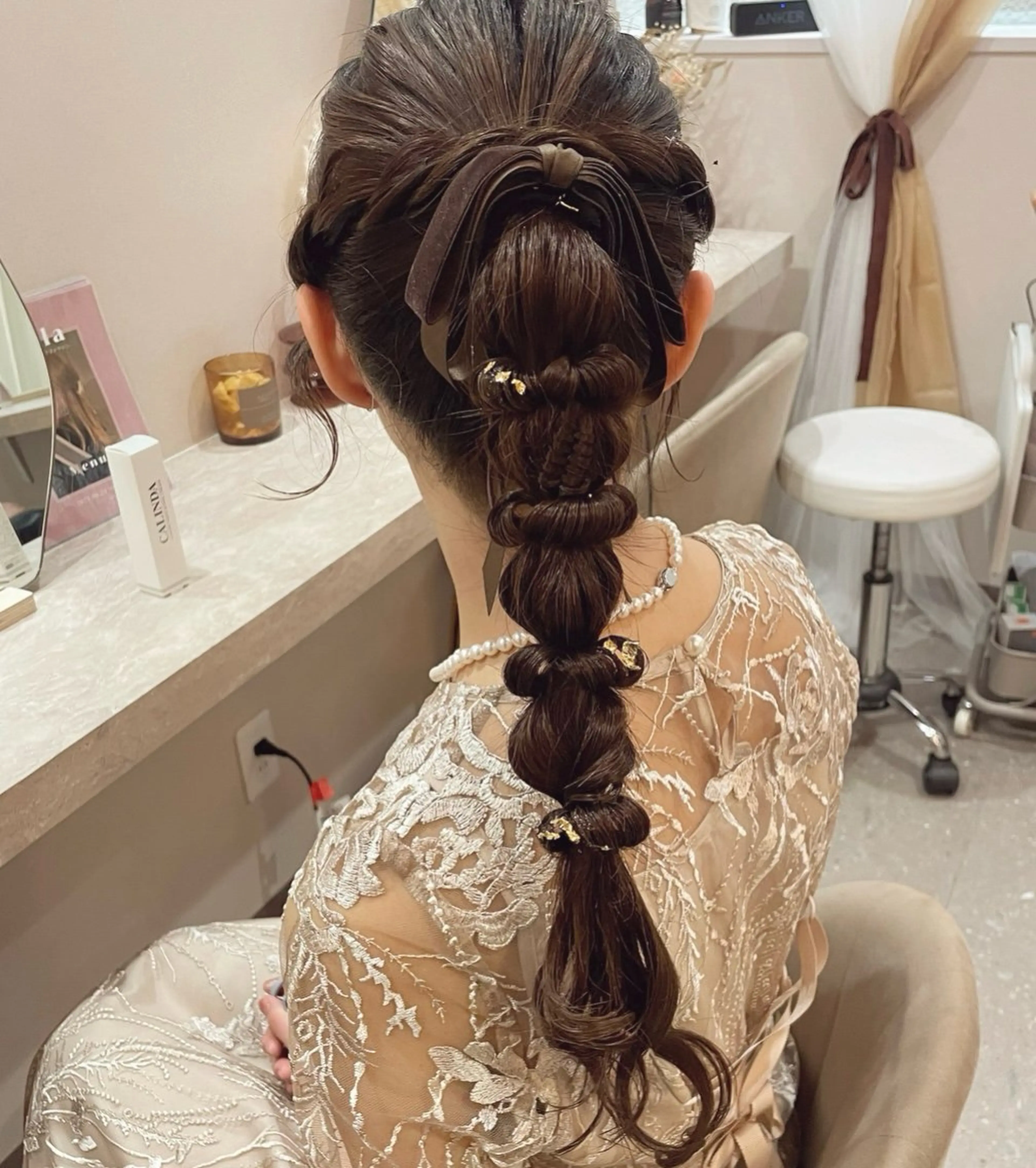 ロング ヘアセット Mila chihiroのヘアスタイル