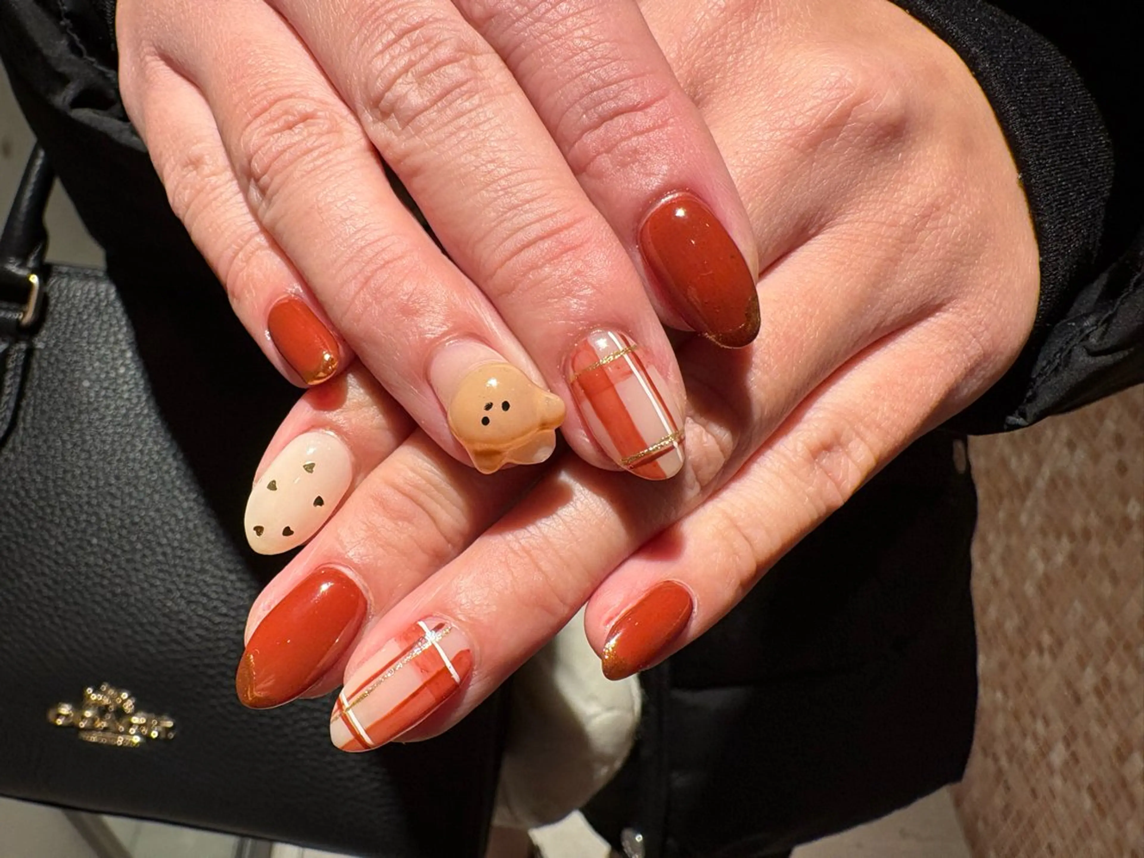 ネイル ハンドネイル 祇園 彩寧のネイルデザイン