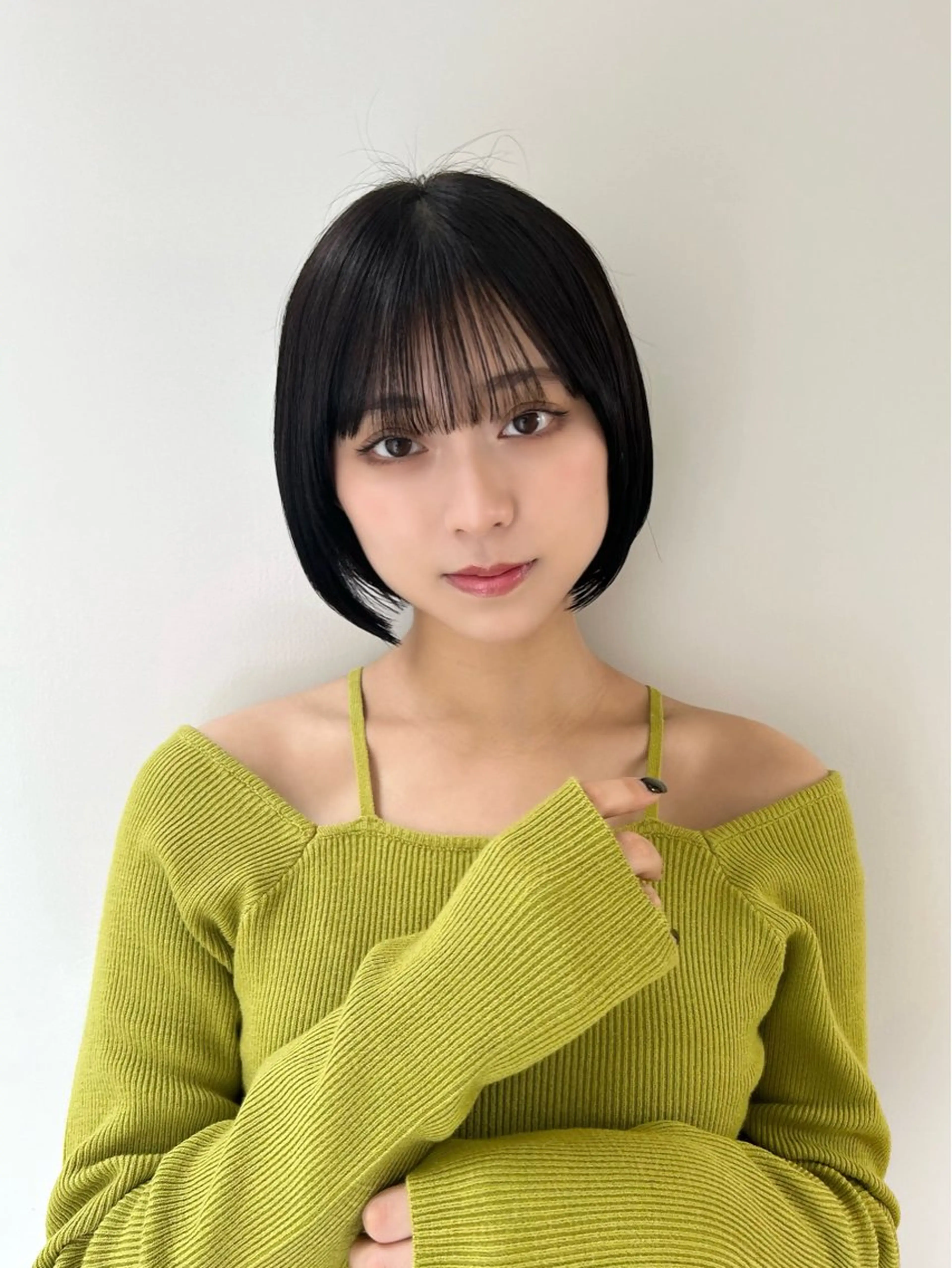 ショート ボブ カット ヘアカラー トリートメント ❤️ショートカット ・顔周りカット❤️のヘアスタイル