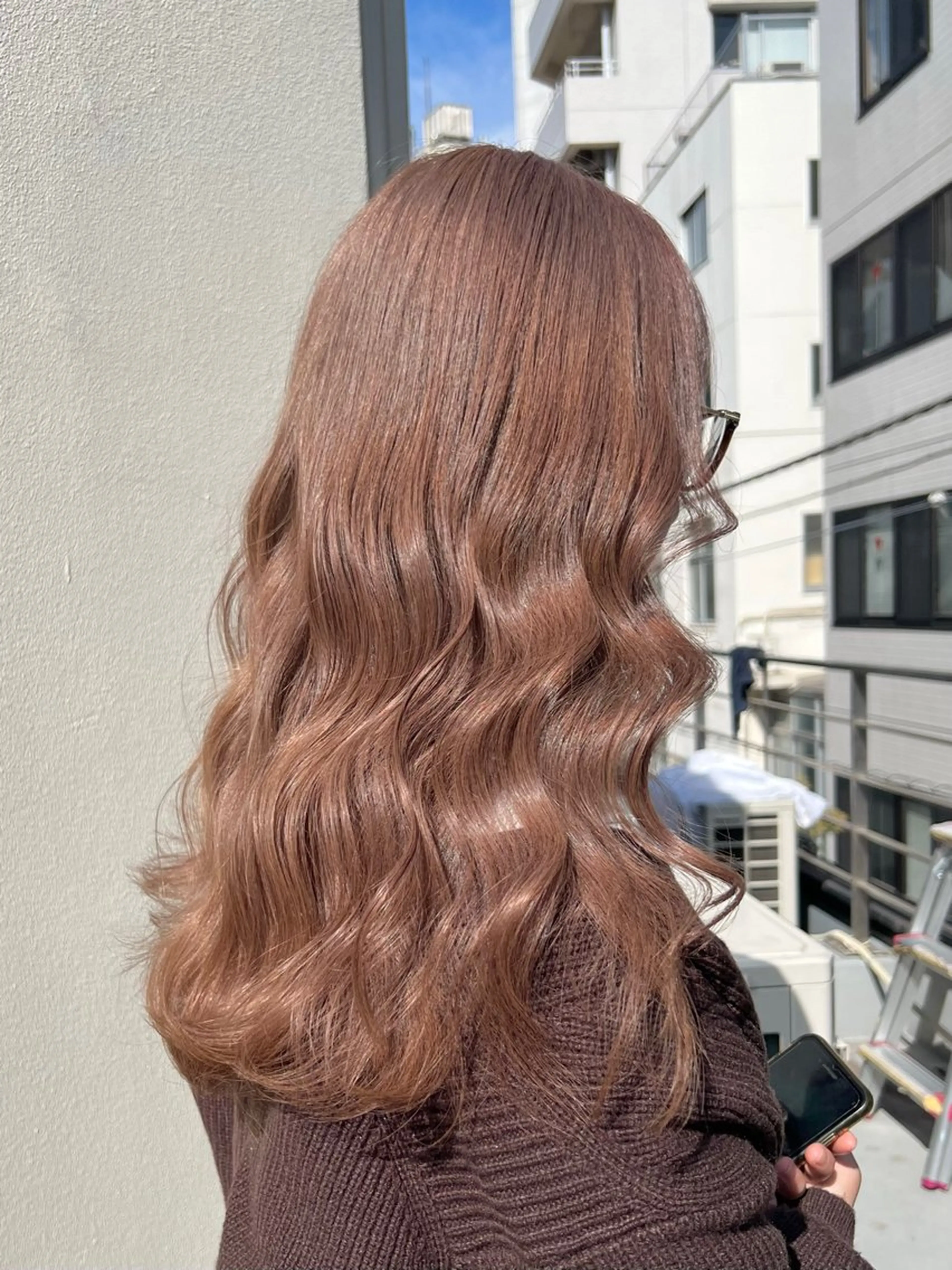 ロング カラー カット ヘアカラー トリートメント nico TOKYO 渋谷所属・ハイトーンブリーチ 特化🌈フジタハルキのヘアスタイル