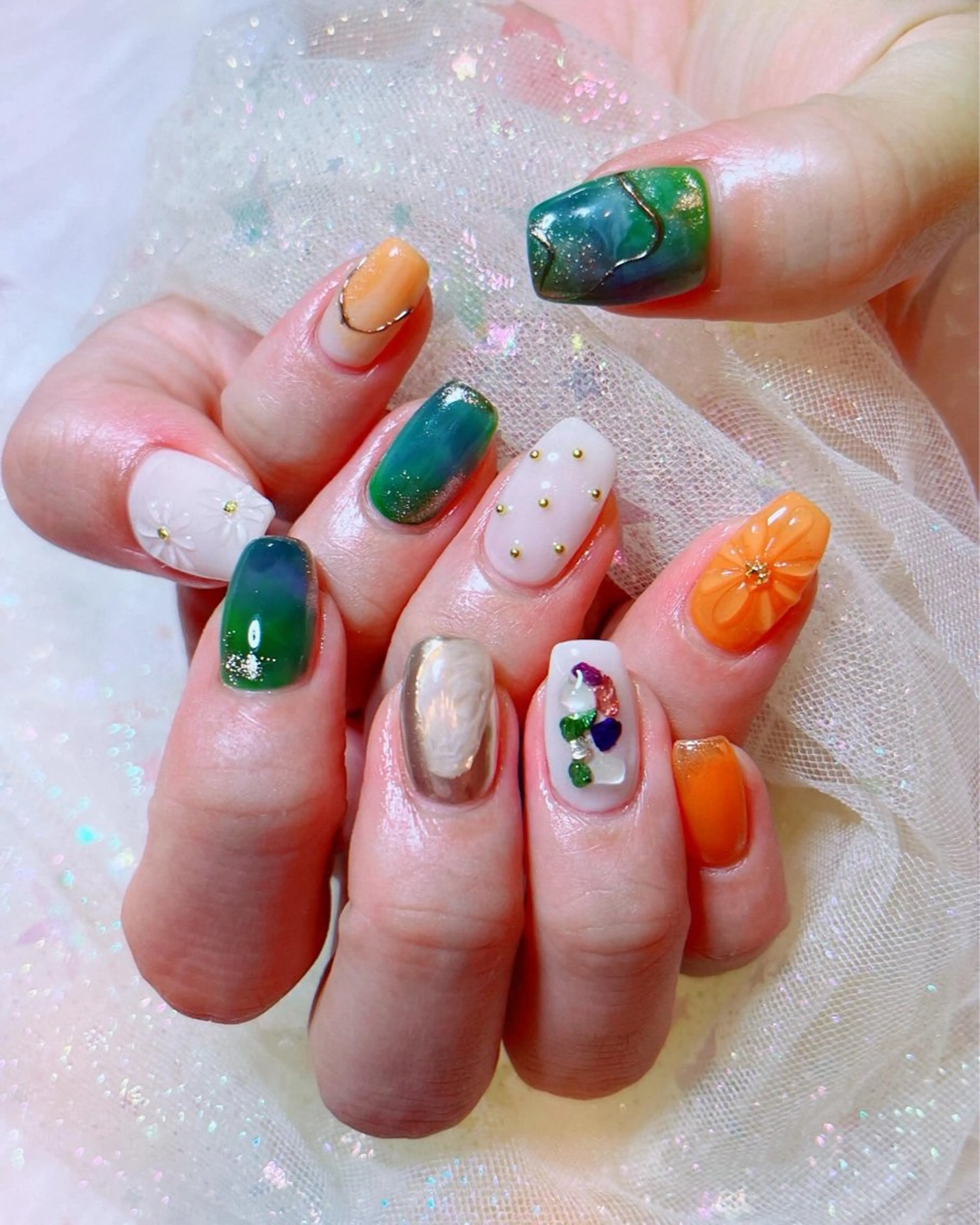 ネイル ハンドネイル ruirui.naildesign所属・RUI ☆のネイルデザイン
