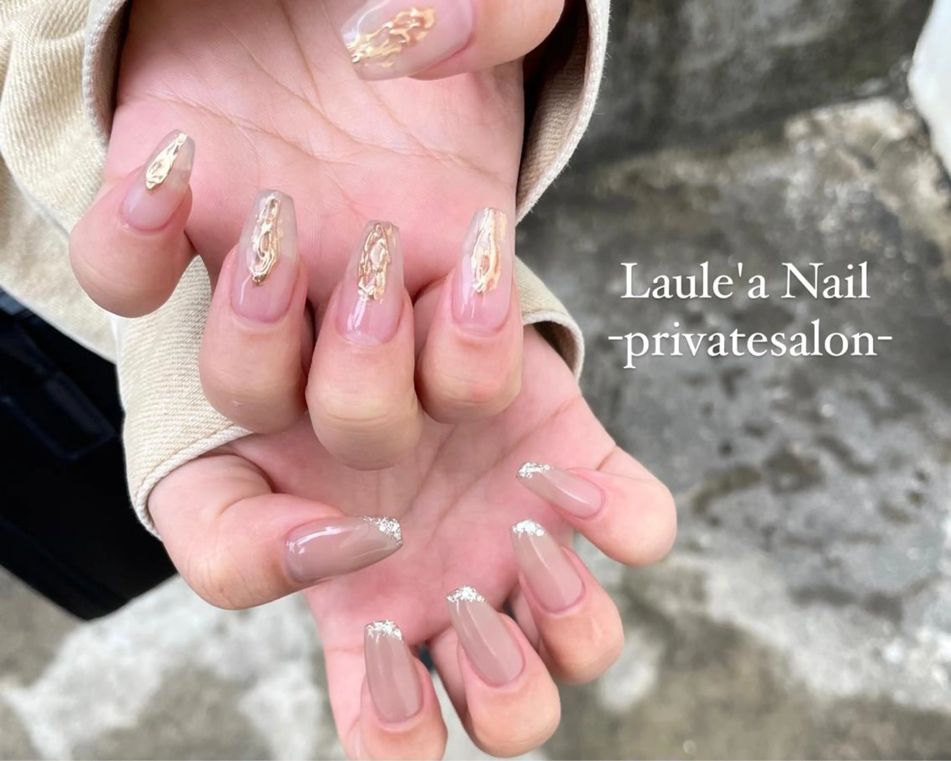 ミディアム ReAnc所属・💎ReAnc💎 （Laule'a ）のネイルデザイン