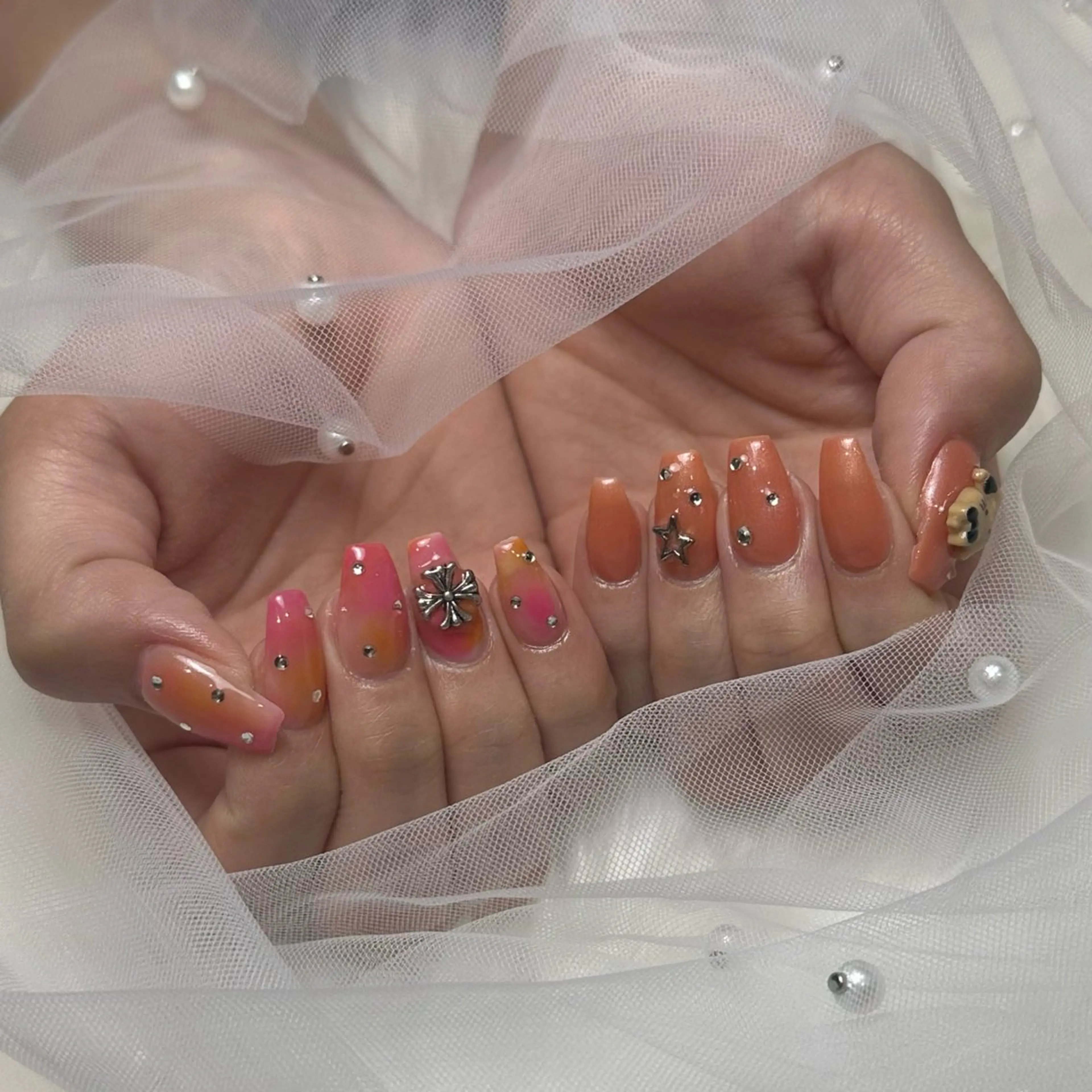 ネイル She nail studio 原宿店所属・いいだえみ ୨୧ᵕ̤ᴗᵕ̤)のネイルデザイン