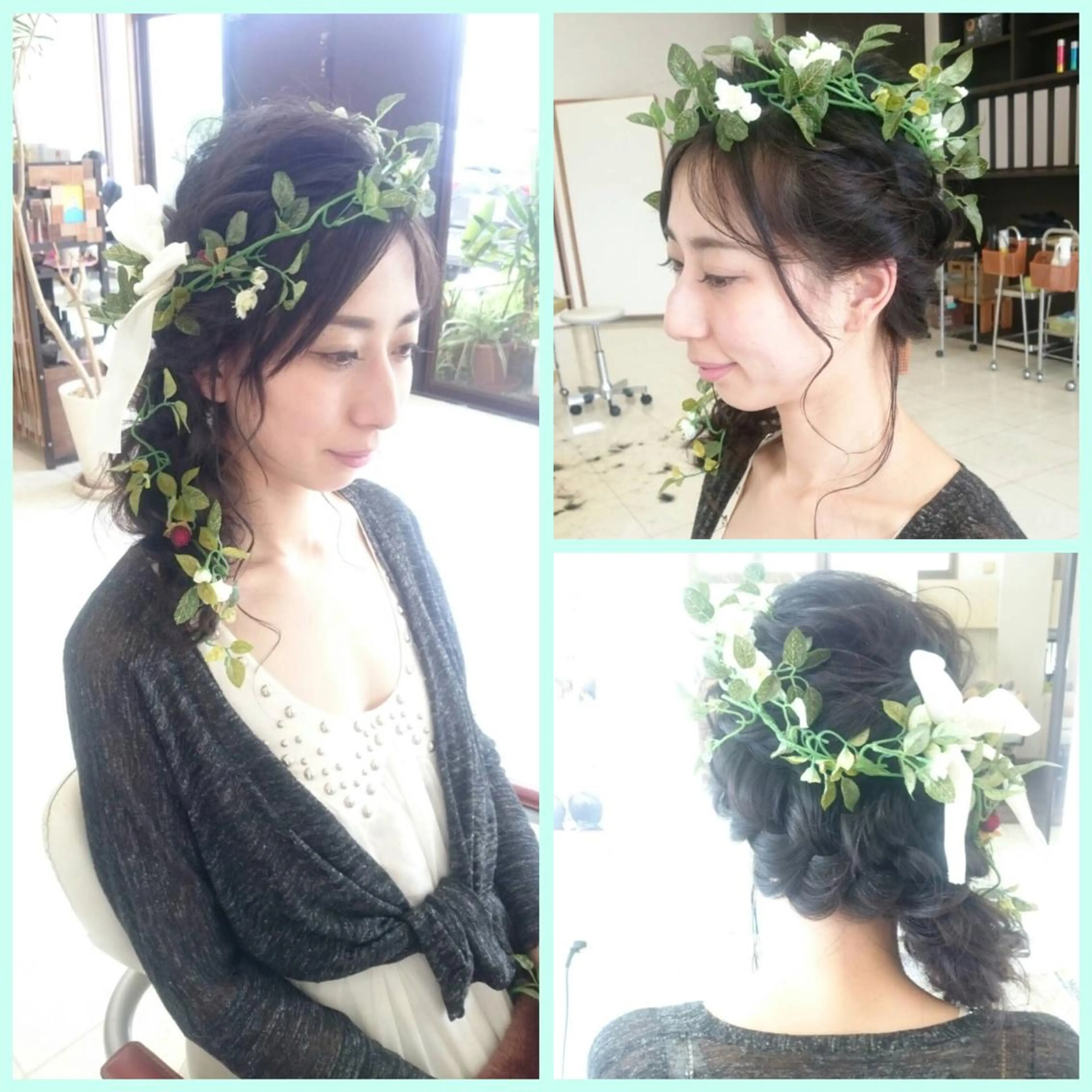 ヘアアレンジ 結婚式・ブライダル Hair VERDEのヘアスタイル