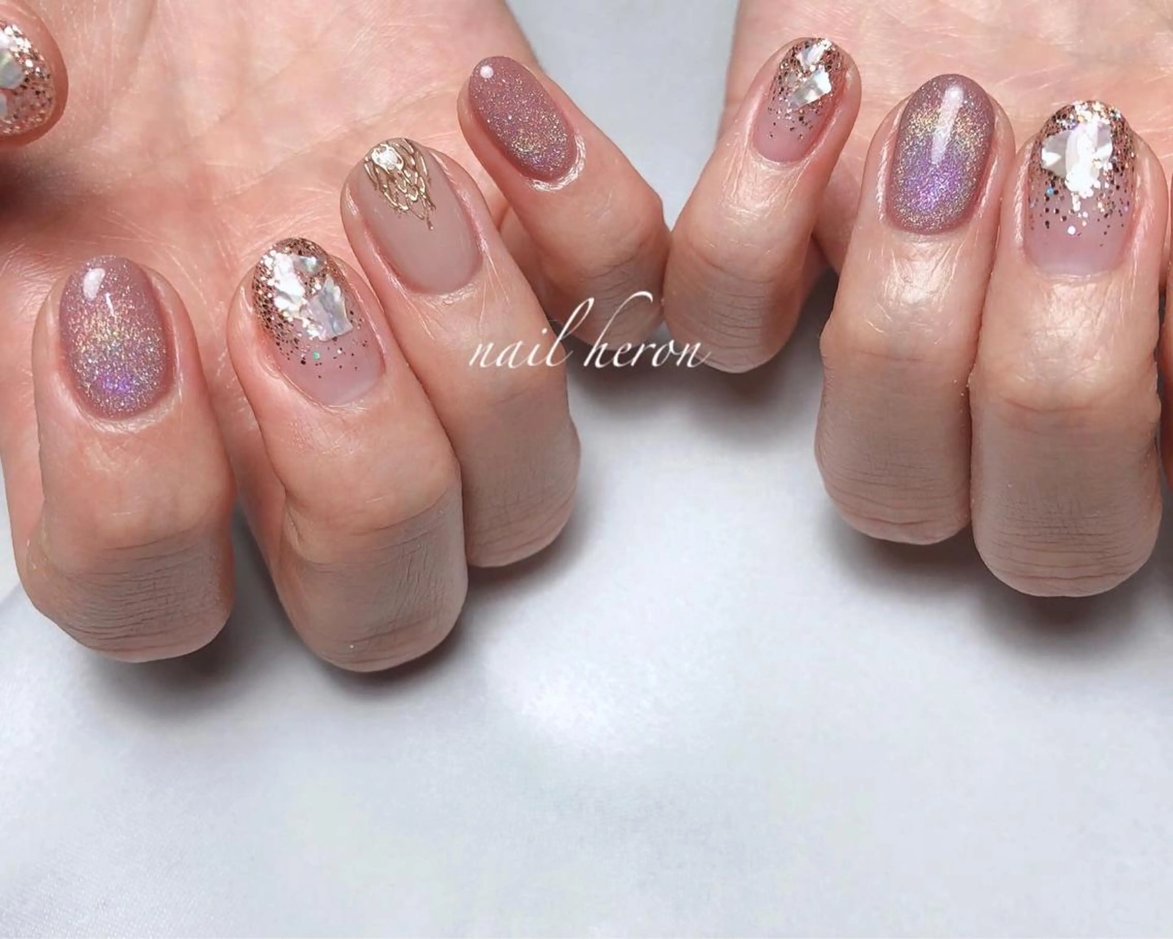 ネイル マグネットネイル ハンドネイル nail heron所属・saki_ nail heronのその他イメージ