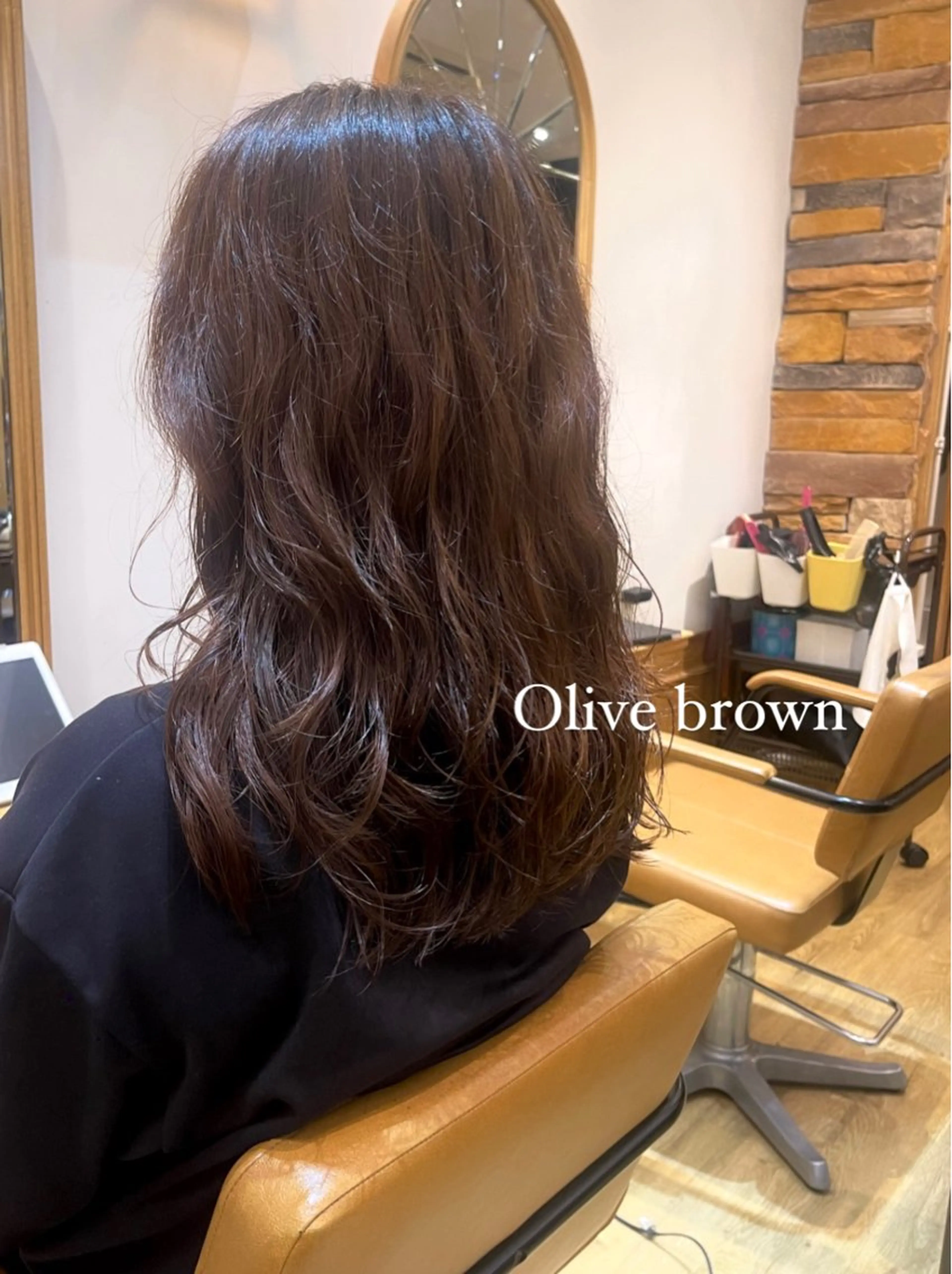 ロング カラー パーマ ヘアカラー トリートメント 🌸shuka🌸新 宿／coloristのヘアスタイル