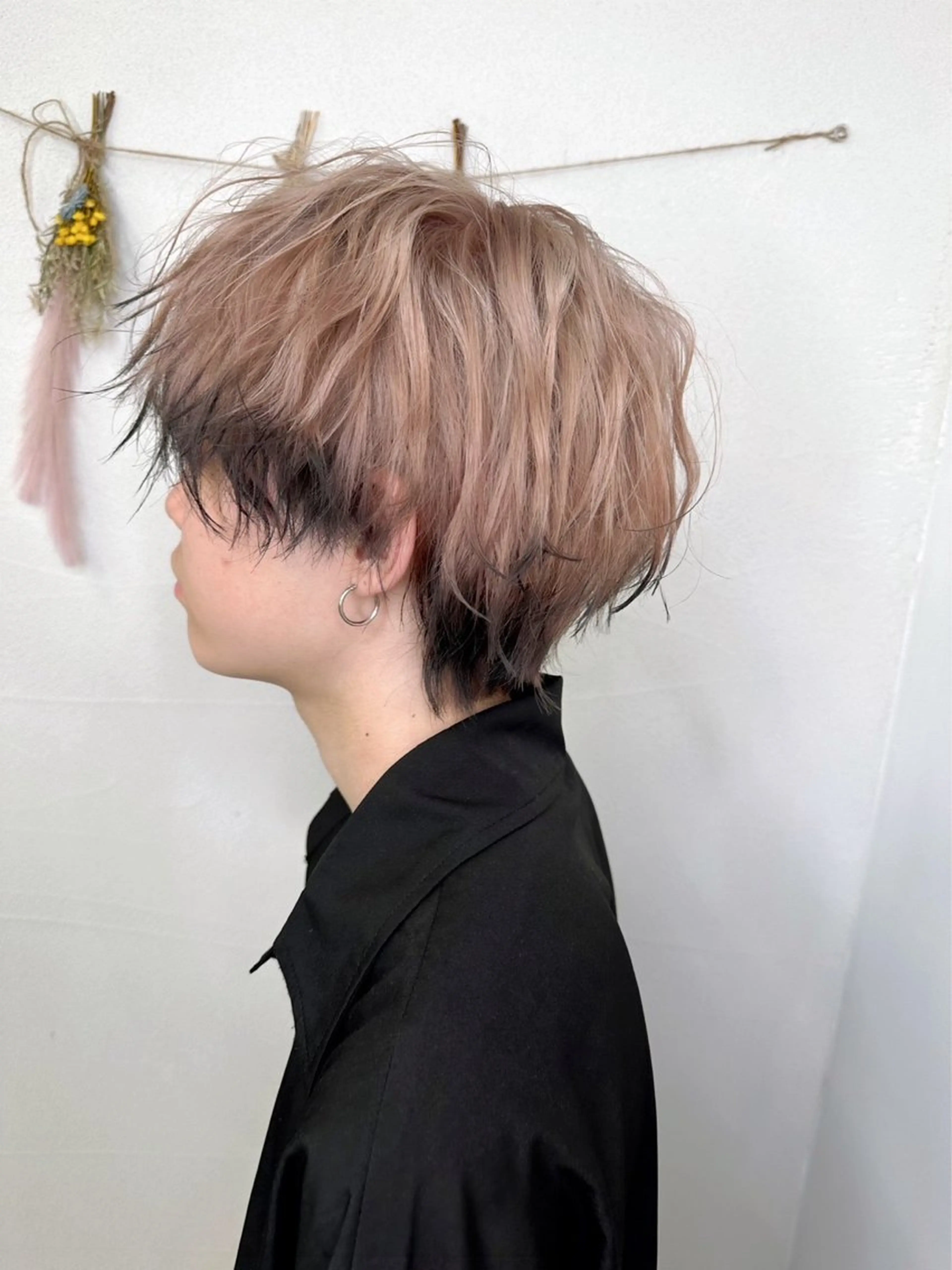 ミディアム カラー メンズ カット ヘアカラー トリートメント 🌿艶髪透明感 佐藤遥🌿のヘアスタイル