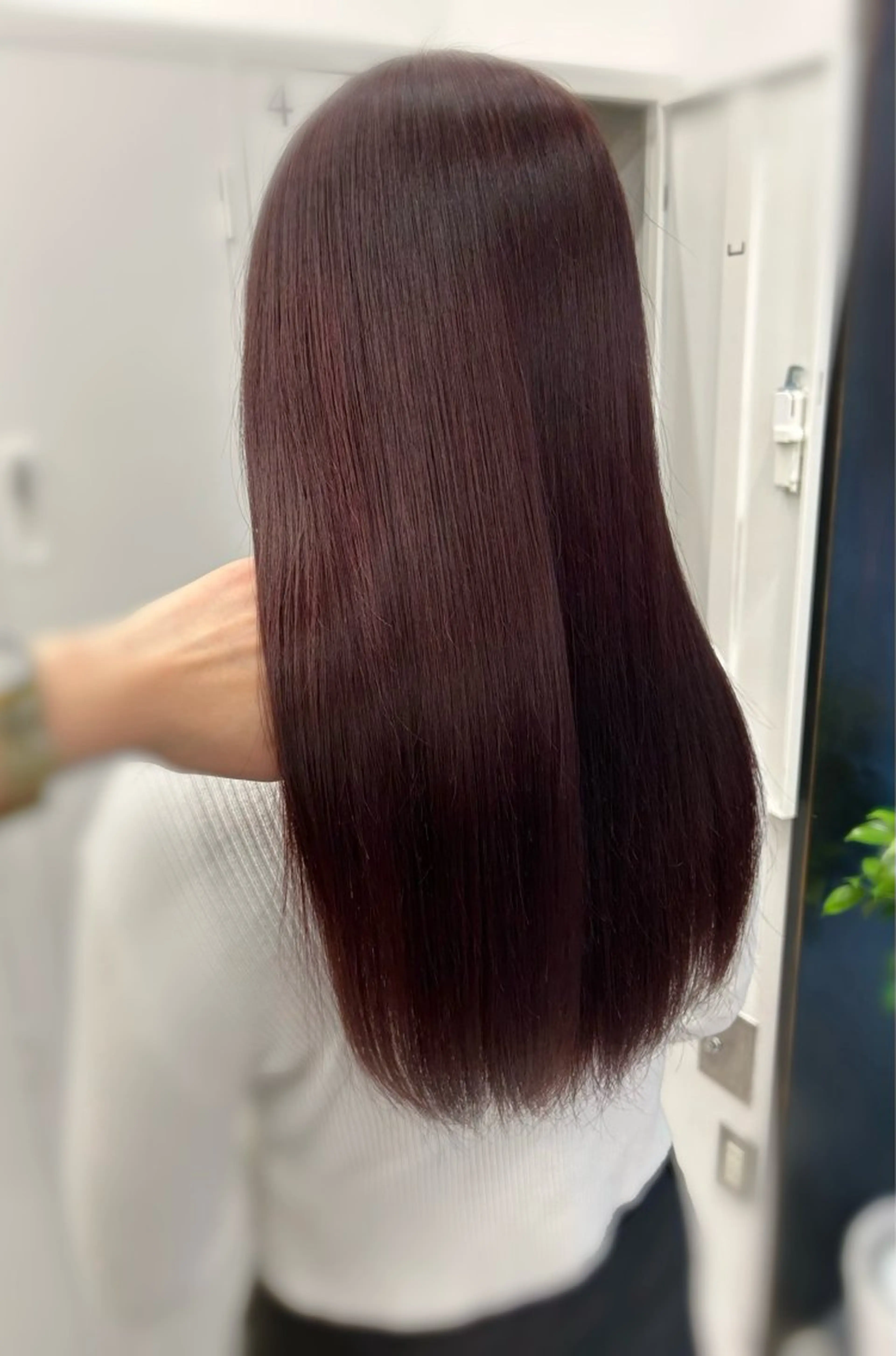 ロング ヘアカラー トリートメント ヘアセット Sakura❤︎/ 透明感カラーのヘアスタイル