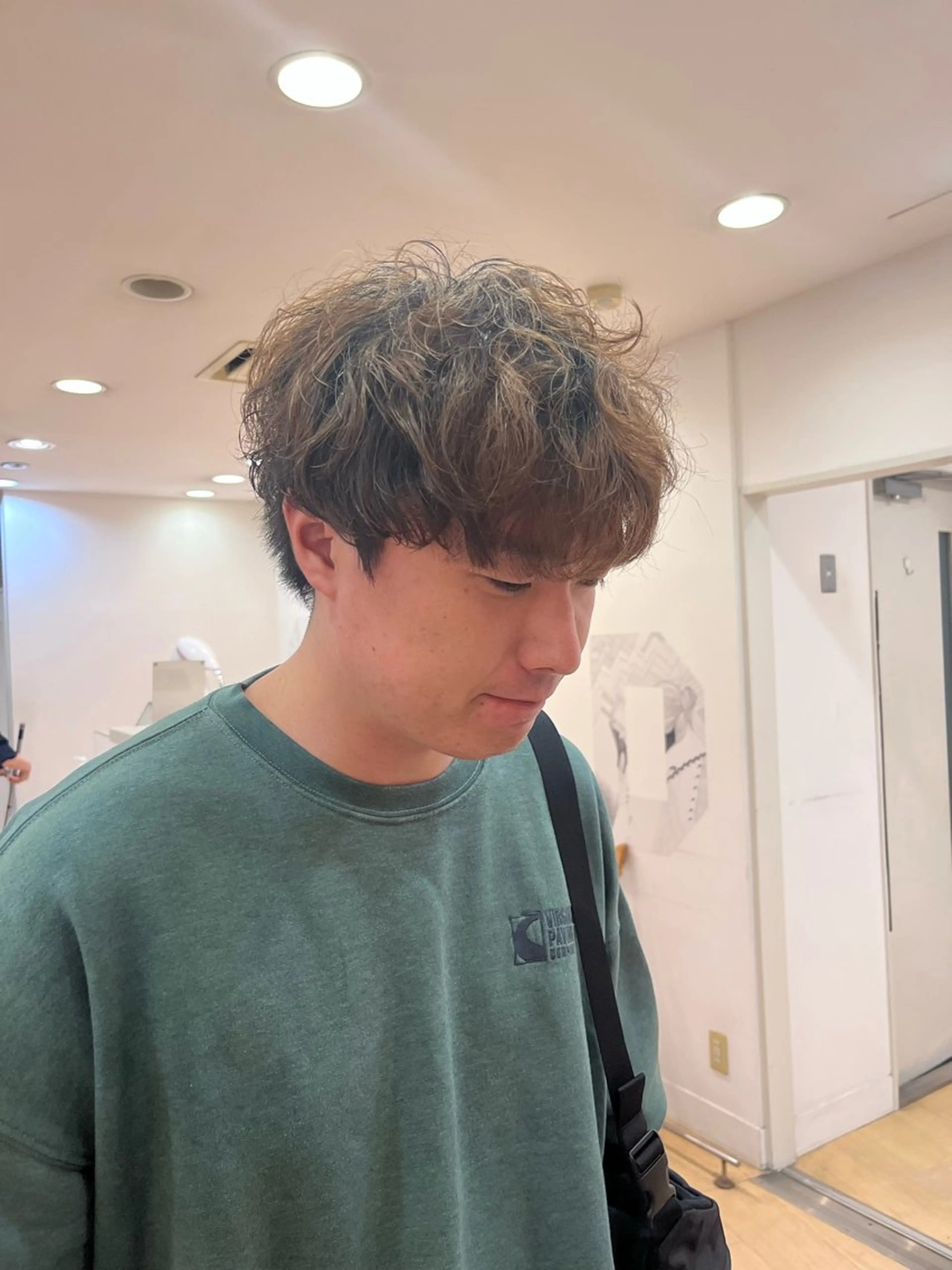 パーマ メンズ マッシュ メンズパーマ カット パーマ 💠つたふうか/ 韓国/メンズヘア💠のヘアスタイル