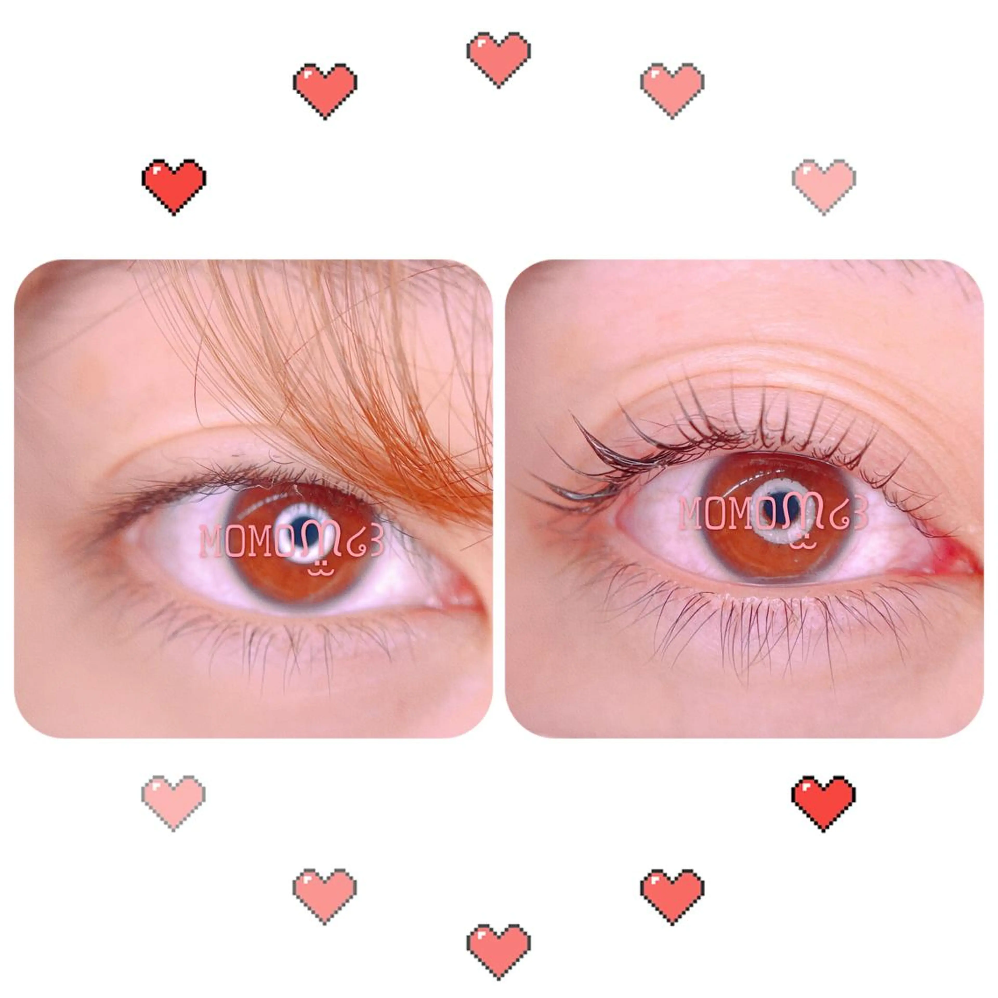 マツエク・マツパ フラットラッシュ ナチュラル パリジェンヌラッシュリフト 下まつげエクステ 一重×まつ毛パーマ モテデザインのプロ モモ🍑のマツエク・マツパデザイン