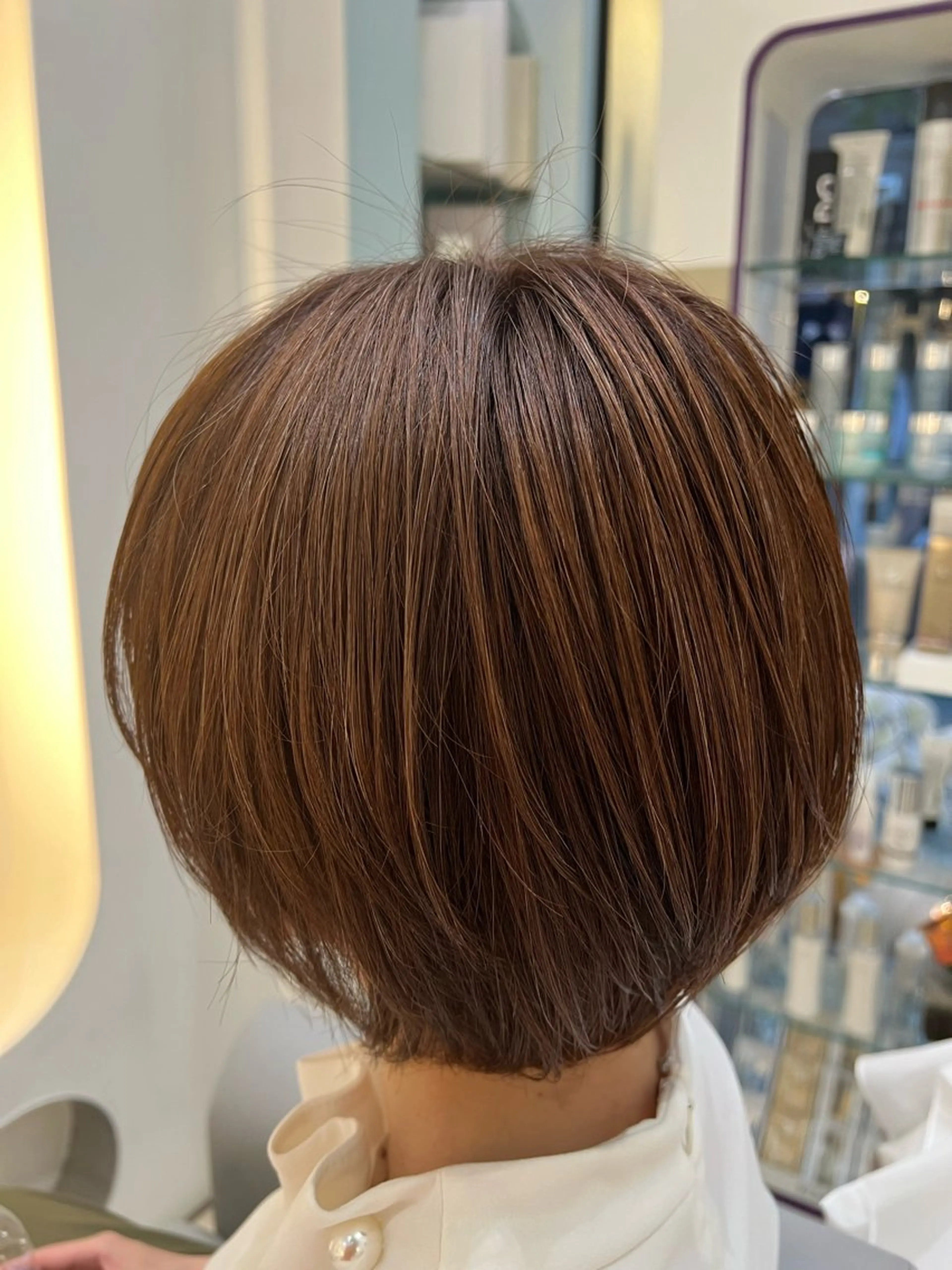 ミディアム カラー パーマ ヘアアレンジ メンズ カット 堀井 凌平のヘアスタイル