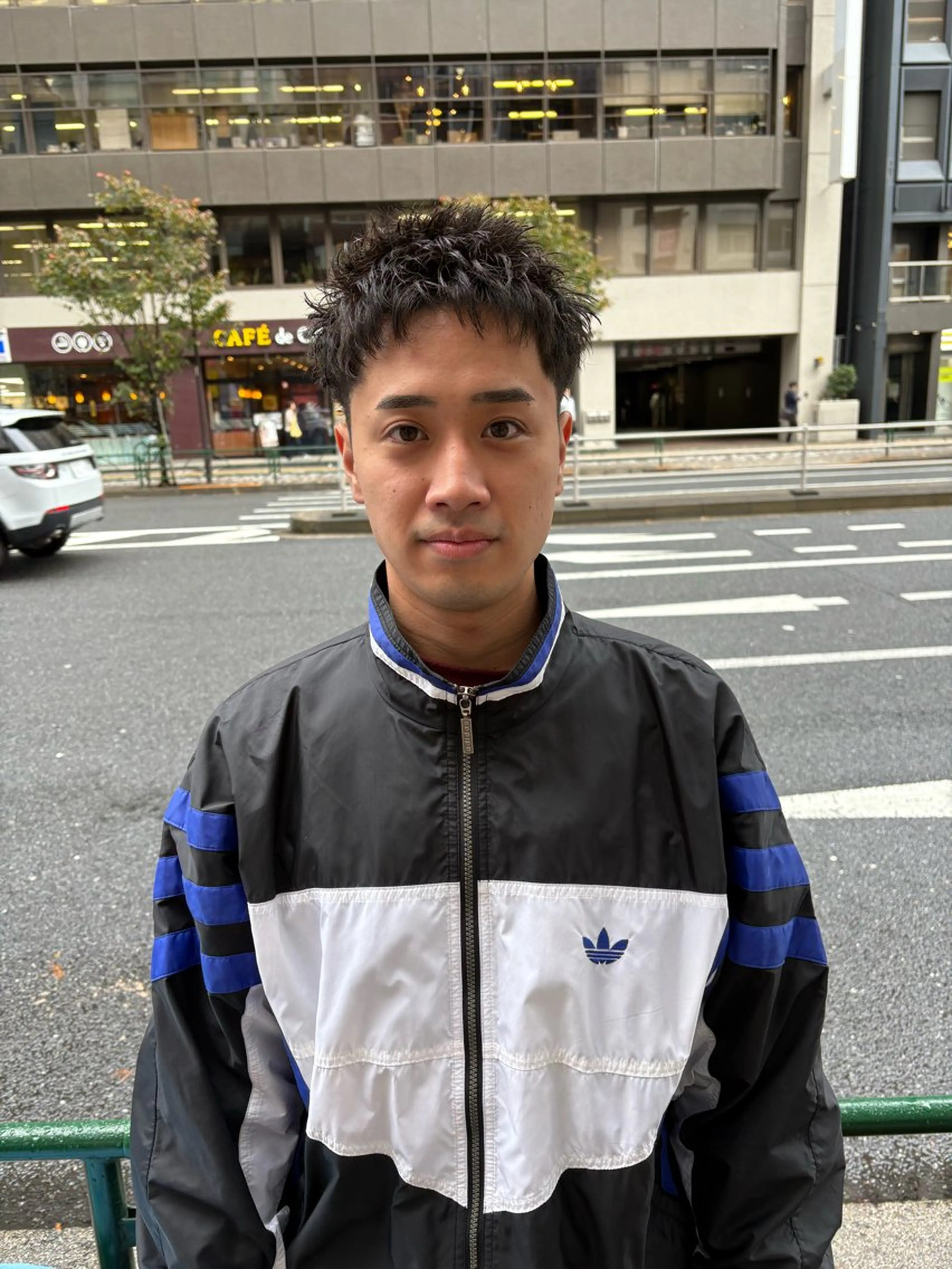 ショート パーマ メンズ メンズブリーチ フェザーパーマ メンズハイライト メンズインナーカラー メンズパーマ カット charme所属・💈メンズ特化 /伊藤大輝💈のヘアスタイル