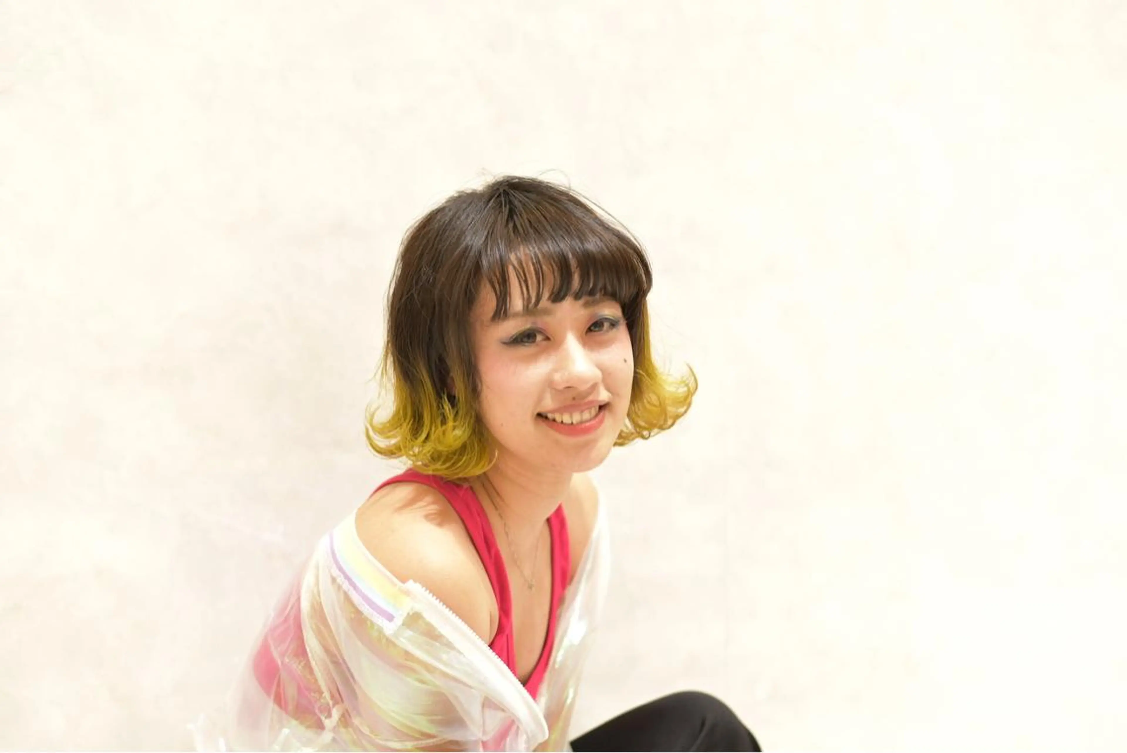 ショート カラー ヘアアレンジ 外ハネヘア テラモト カズヨシのヘアスタイル