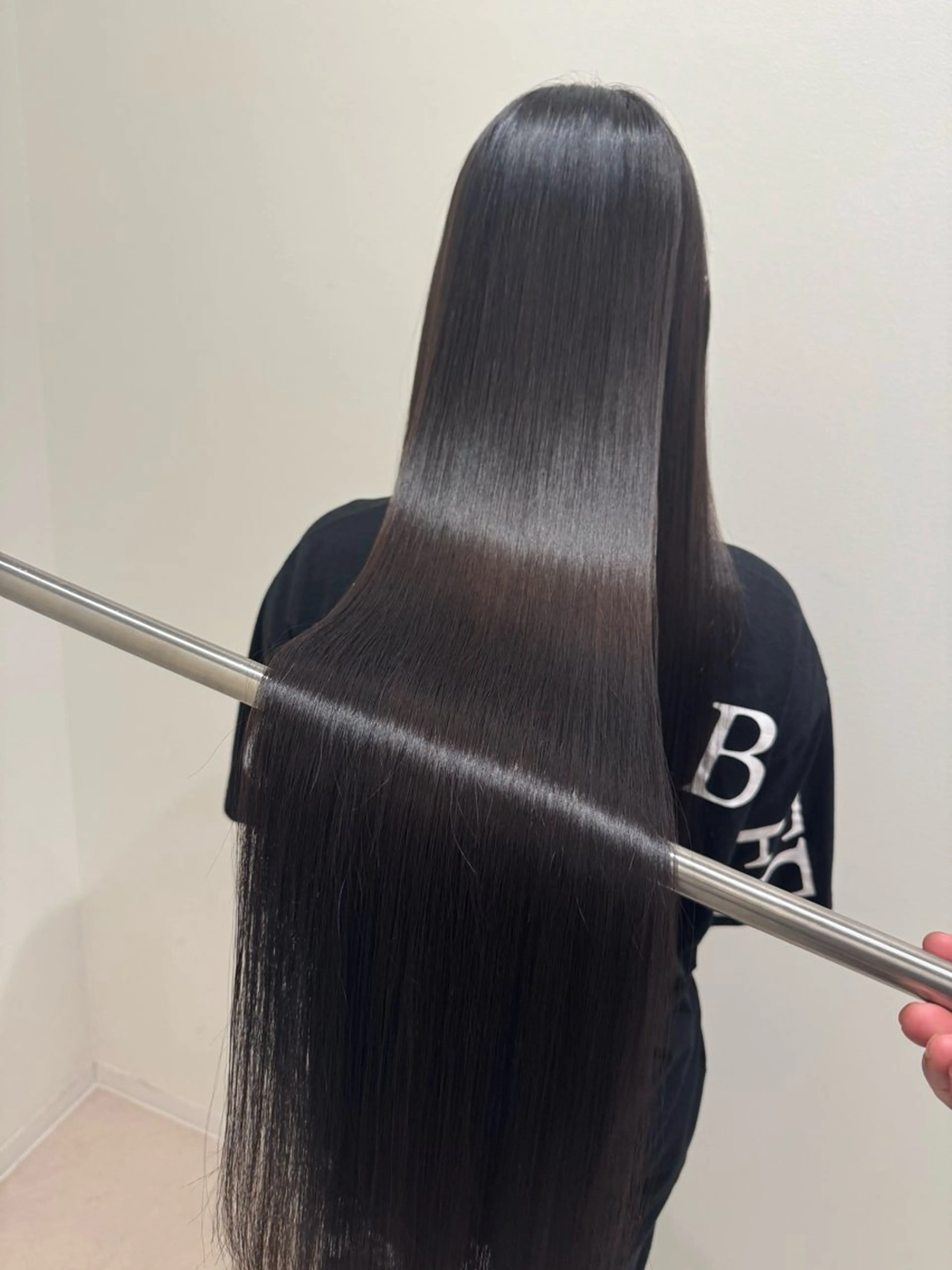 ロング カット ヘアカラー トリートメント 心斎橋 美髪職人　近江のヘアスタイル