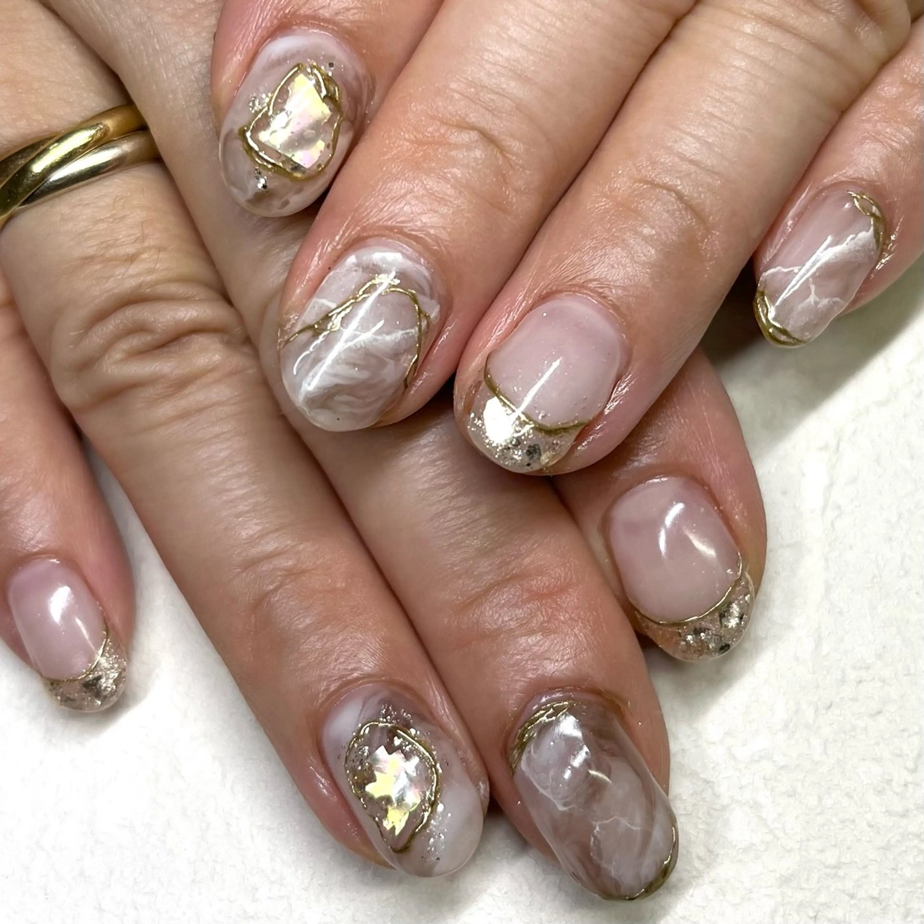 ネイル ハンドネイル ネイルスタジオ コスタ•デルマールのネイルデザイン