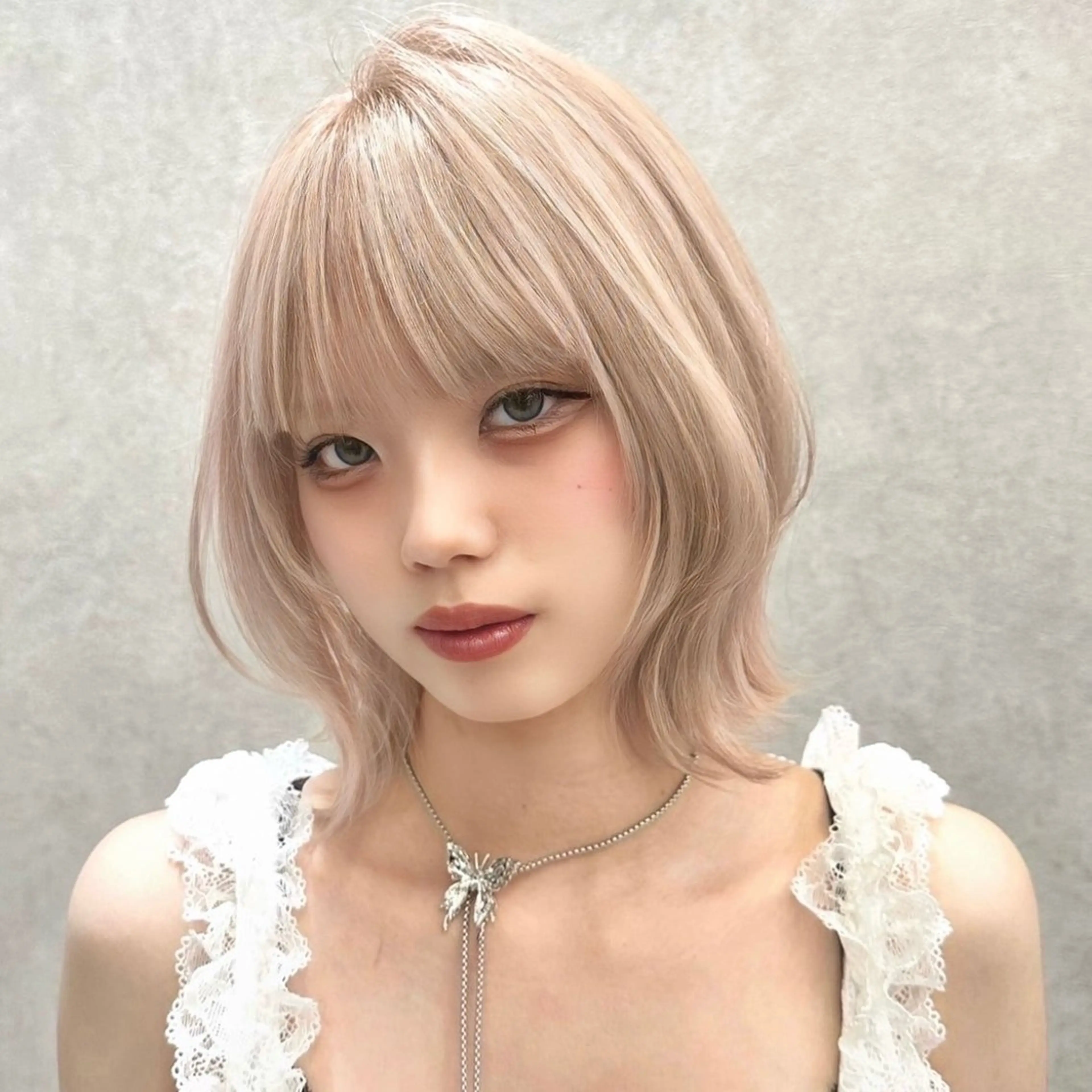 ショート カラー ヘアカラー トリートメント Lond Le'aのヘアスタイル