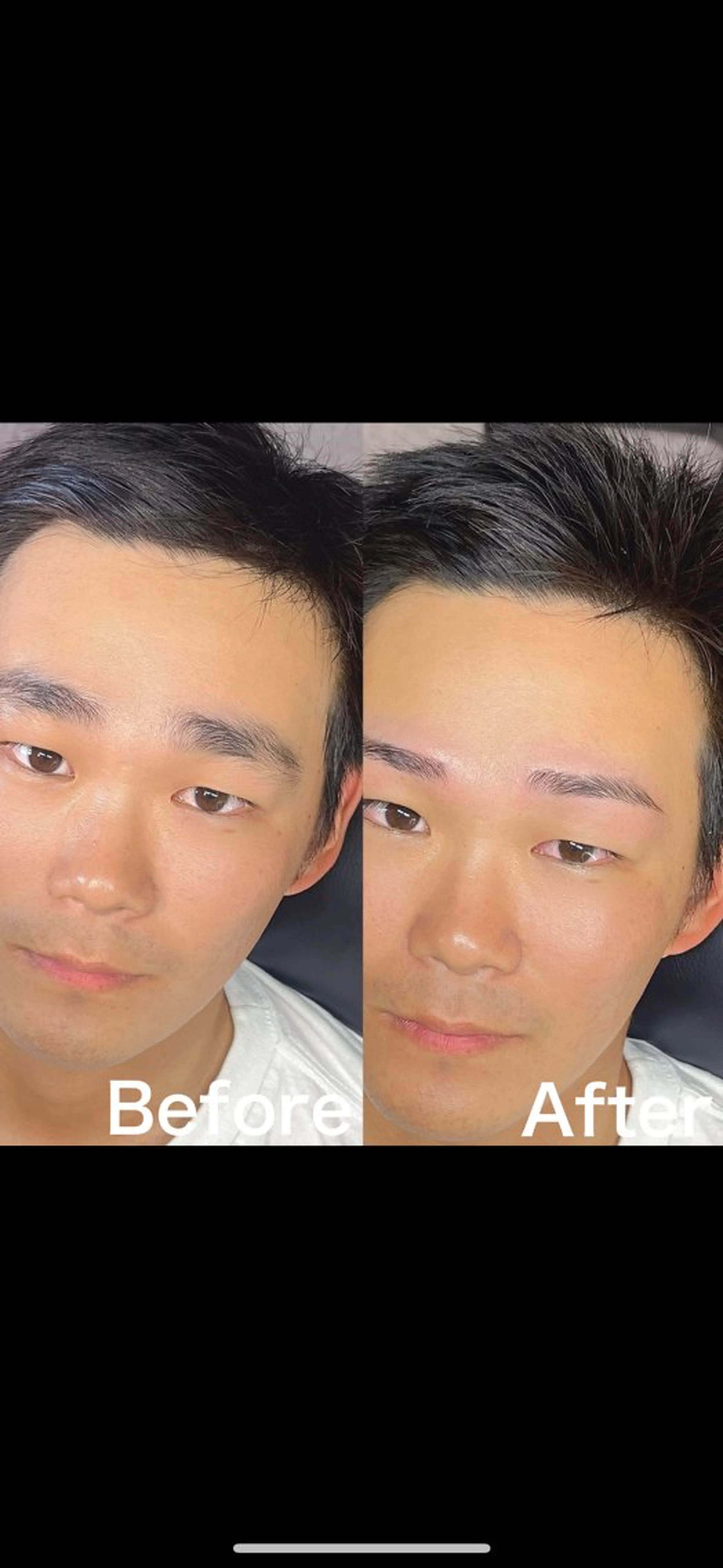 メンズ アイブロウ ワックス脱毛 眉カット その他(アイブロウ) 26日○Re:gid Yusukeの眉毛・アイブロウイメージ