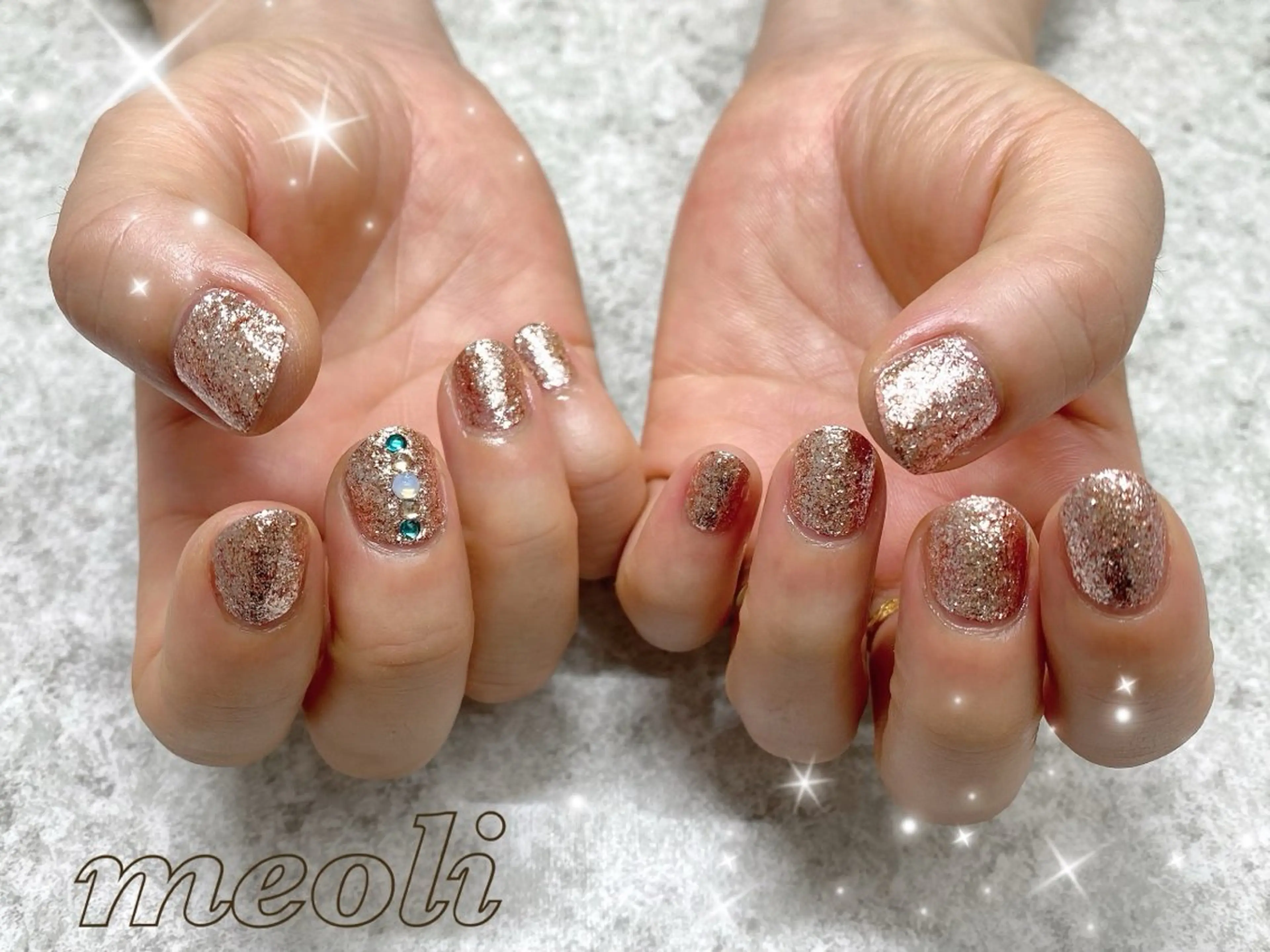 ネイル ハンドネイル nail salon meoli メグのネイルデザイン
