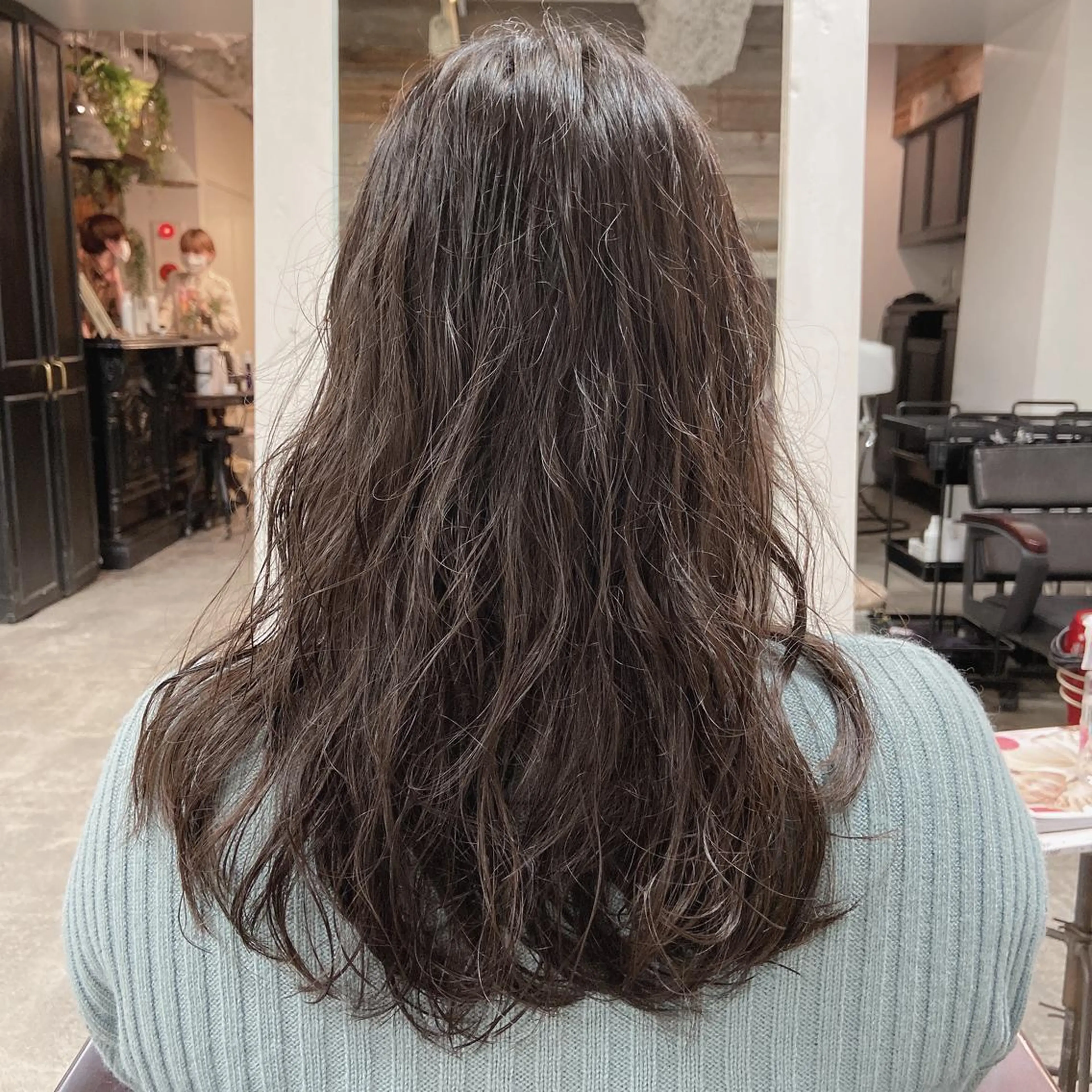 ロング カット パーマ KAEDE【似合わせ 垢抜けヘア】のヘアスタイル
