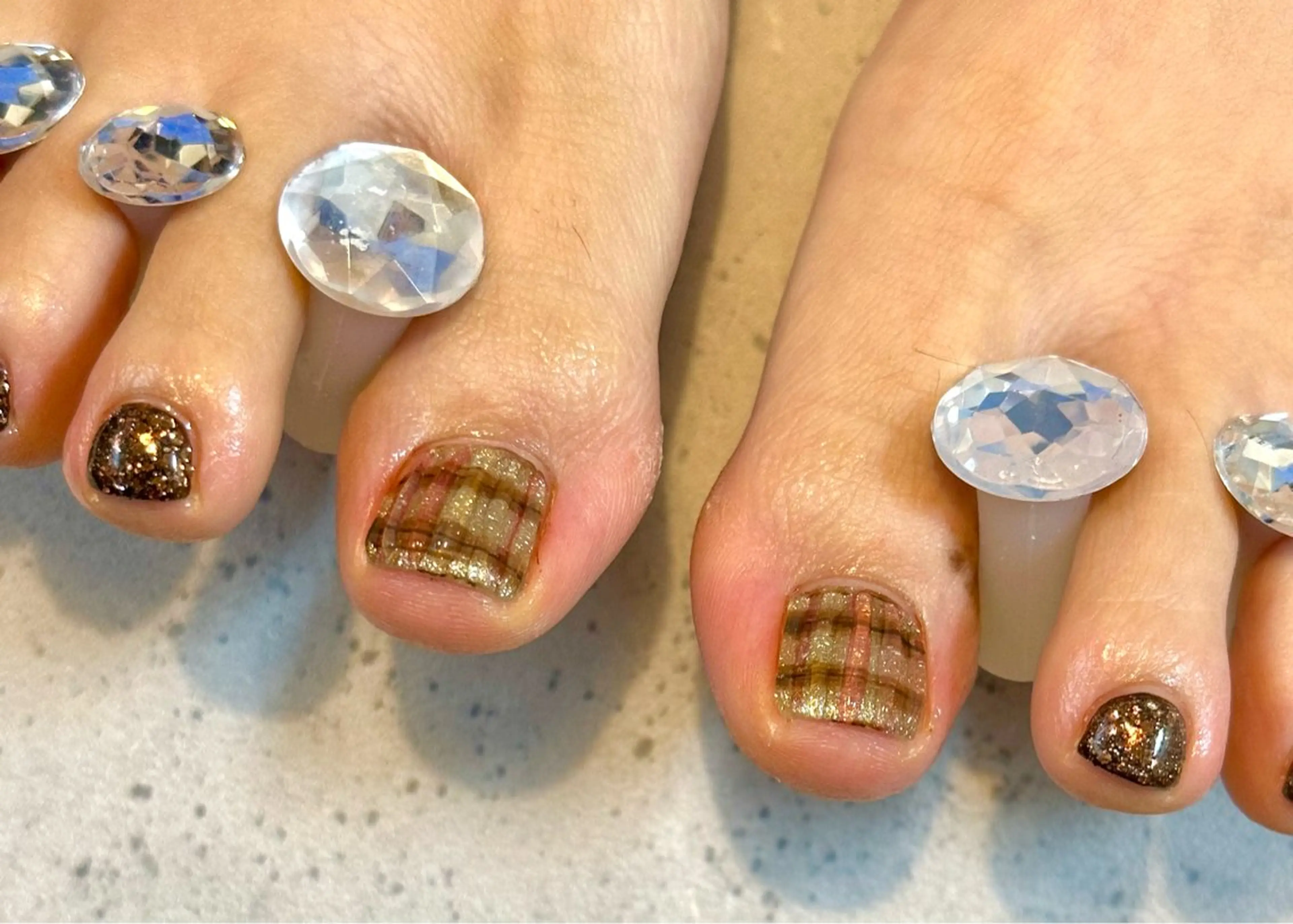 ネイル フットネイル GéRanium Harukaのネイルデザイン