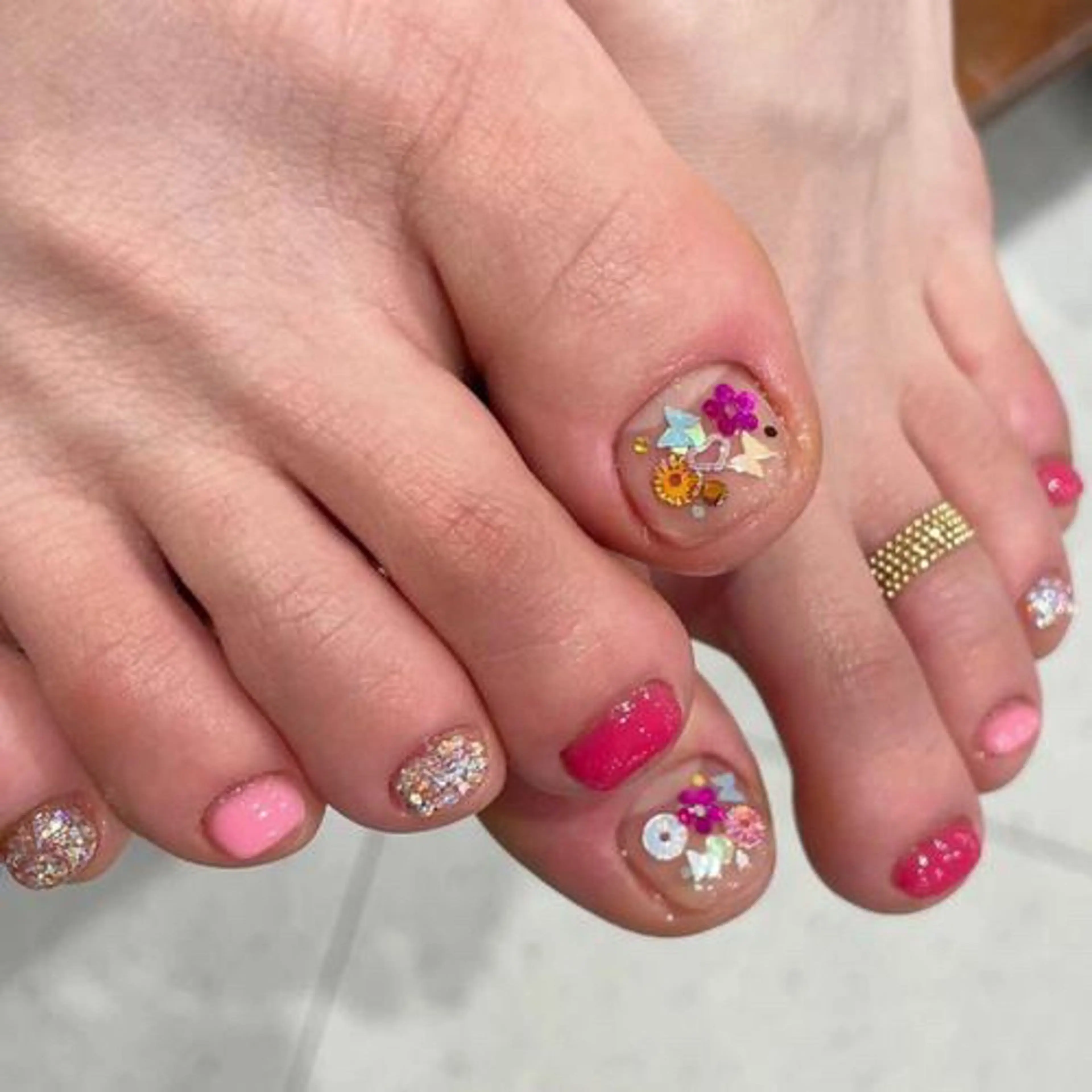 ネイル フットネイル 蒲田2分 アキのネイルデザイン