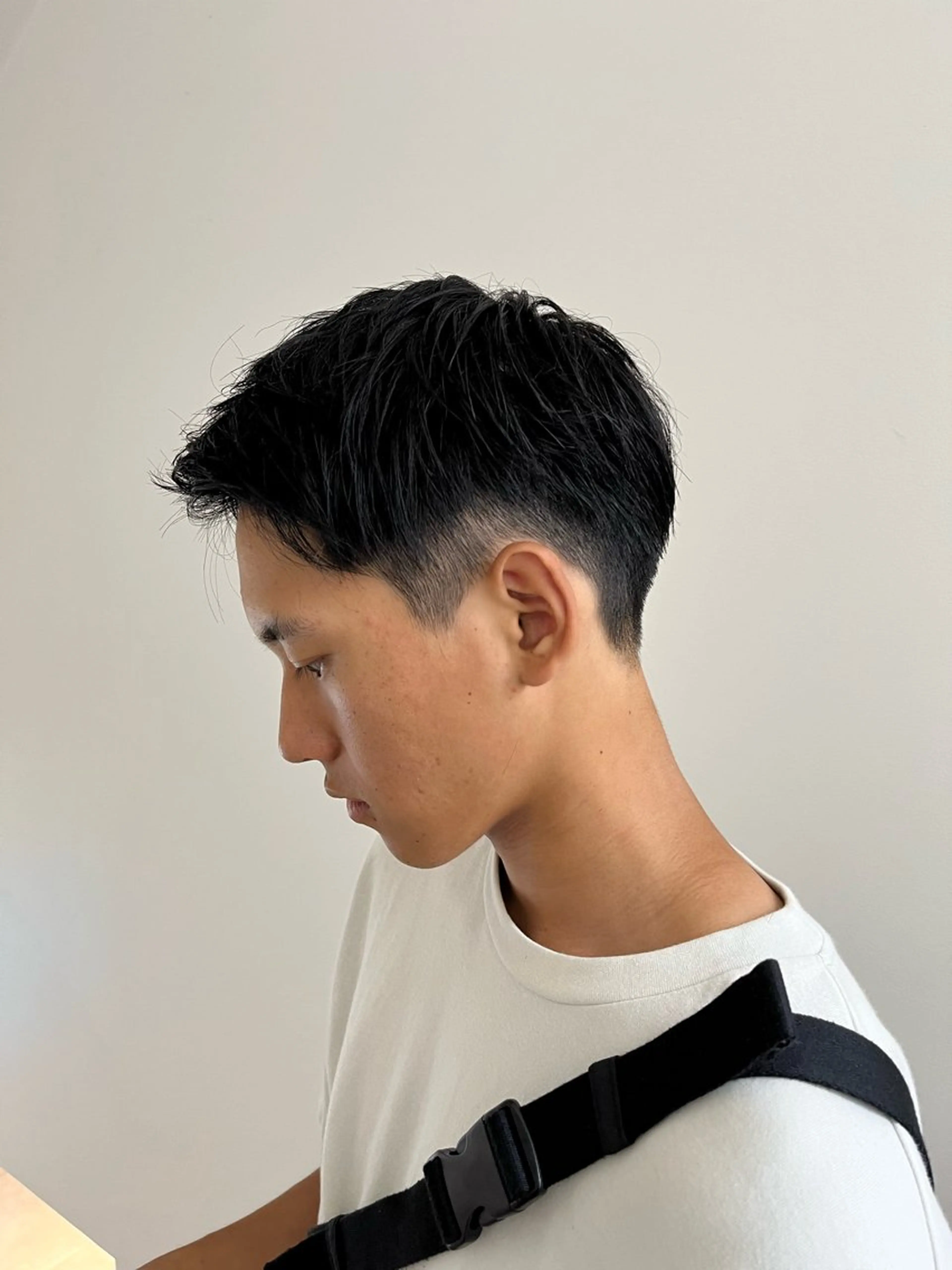 ショート メンズ カット メンズパーマ/ メッシュ📍ユリのヘアスタイル