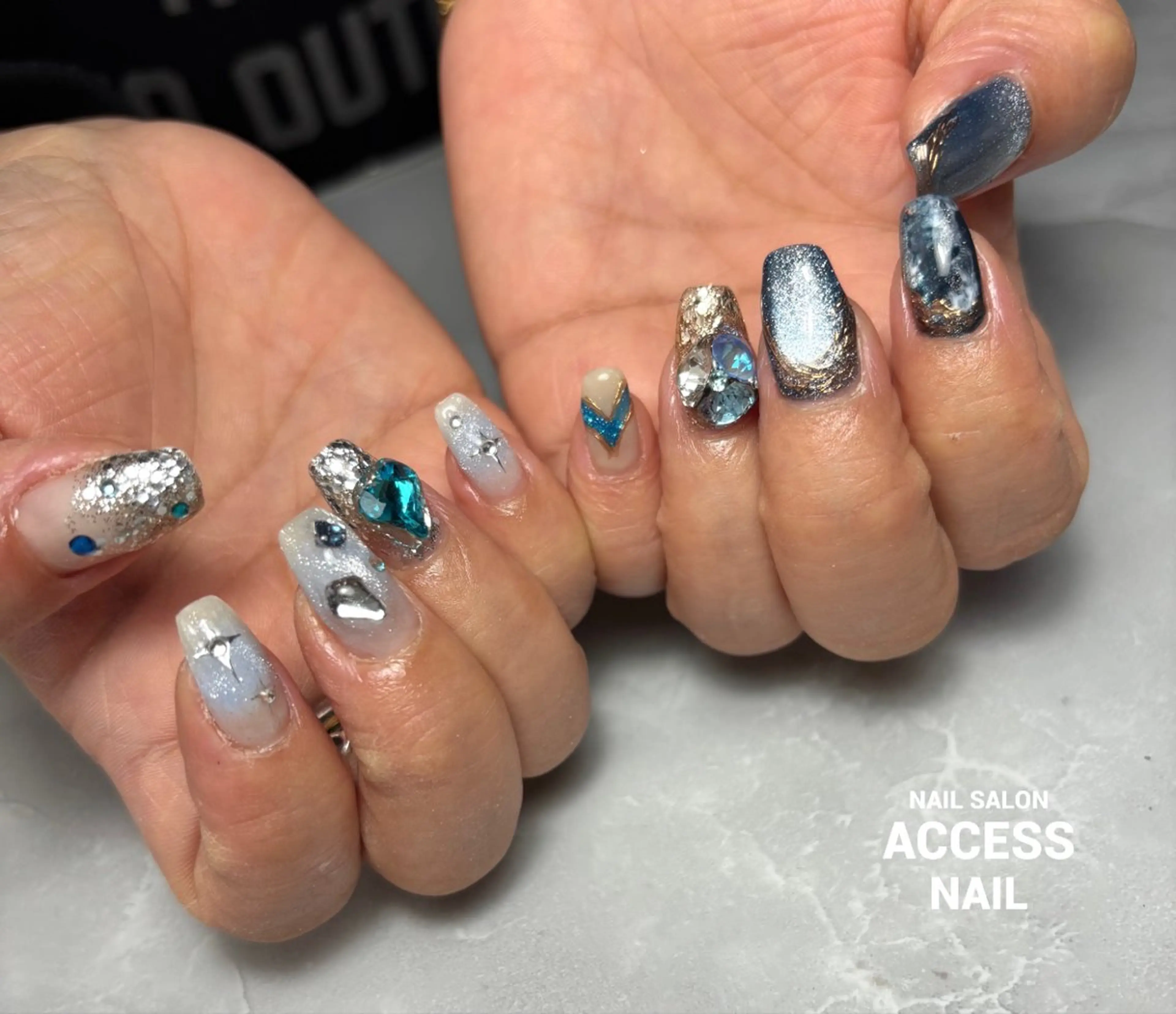 ネイル access nailのネイルデザイン
