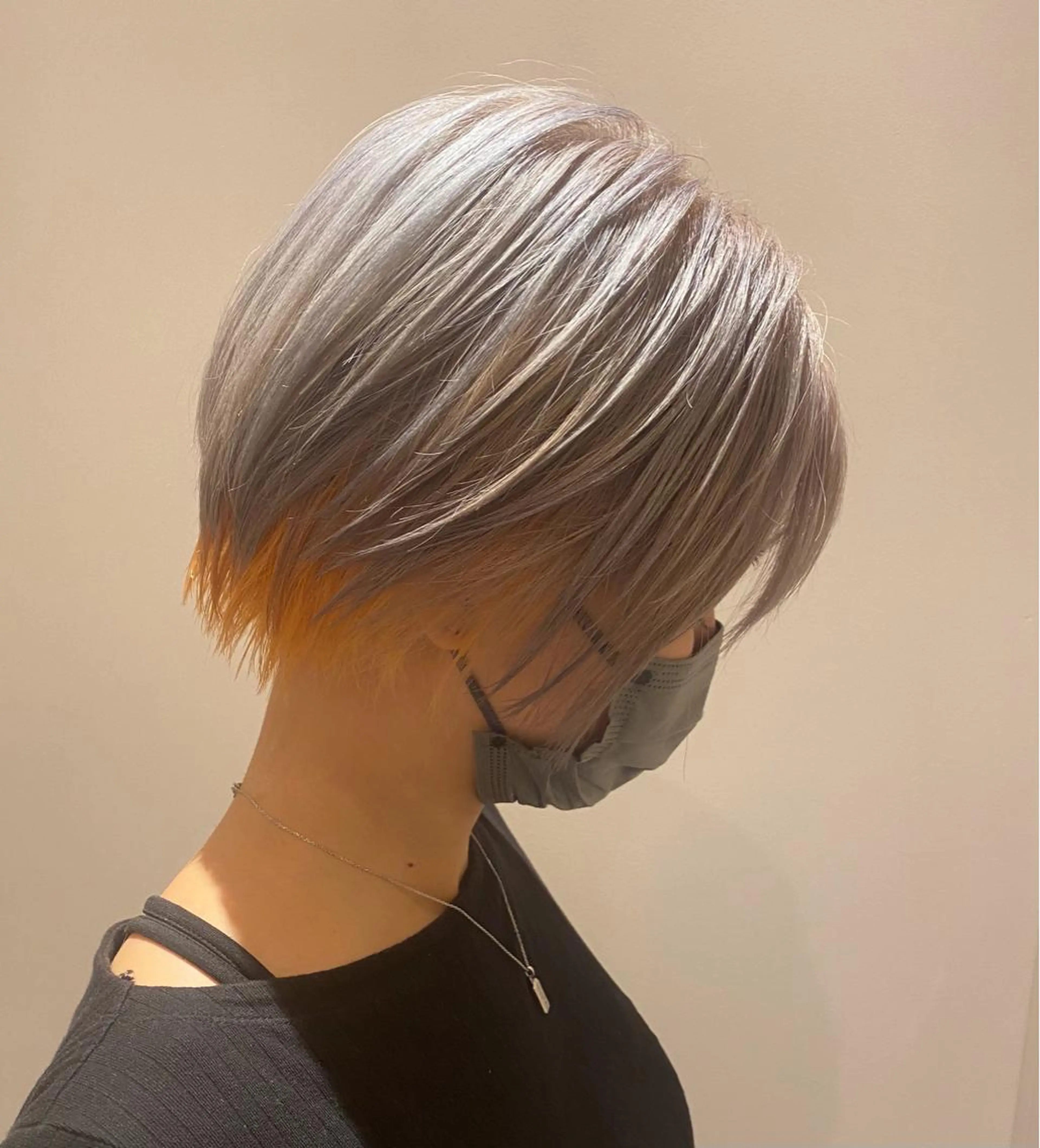 ショート カラー Gain池下 メンズのヘアスタイル