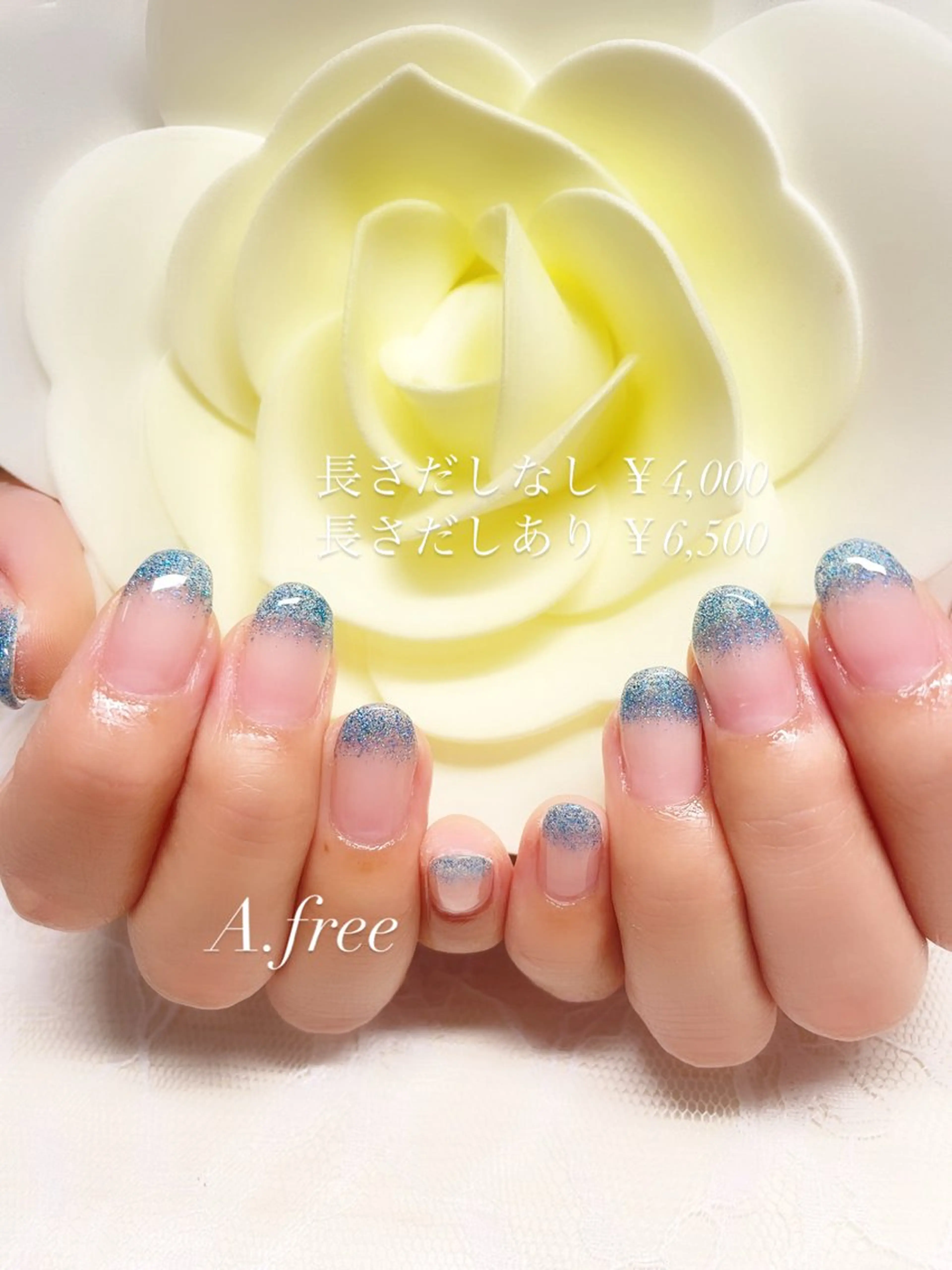 ネイル ハンドネイル A.free✧*｡ アレルギー対応✧*｡のネイルデザイン