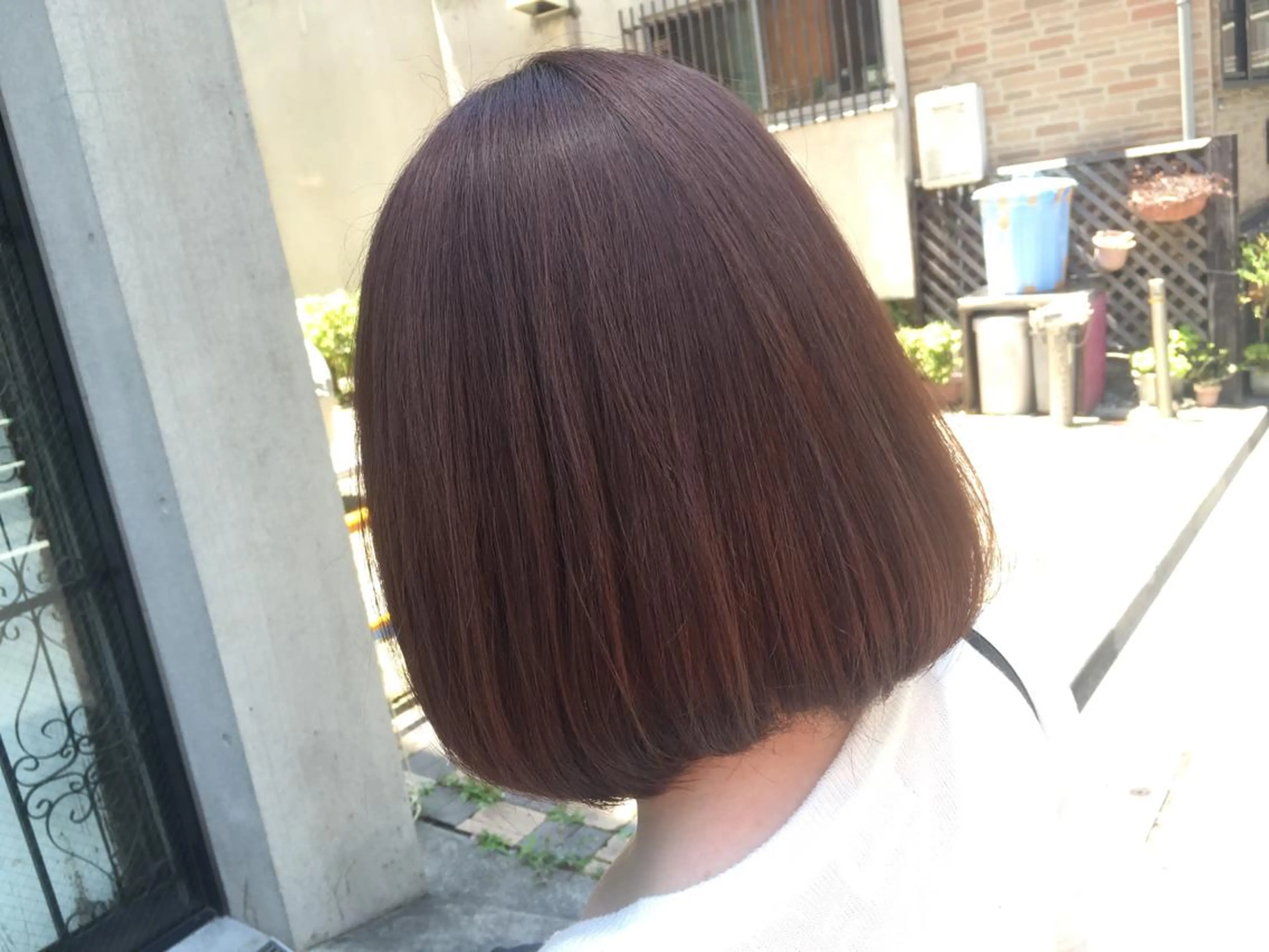 ショート カラー ブリーチ 透明感カラー 🤍中野 レオ🤍のヘアスタイル