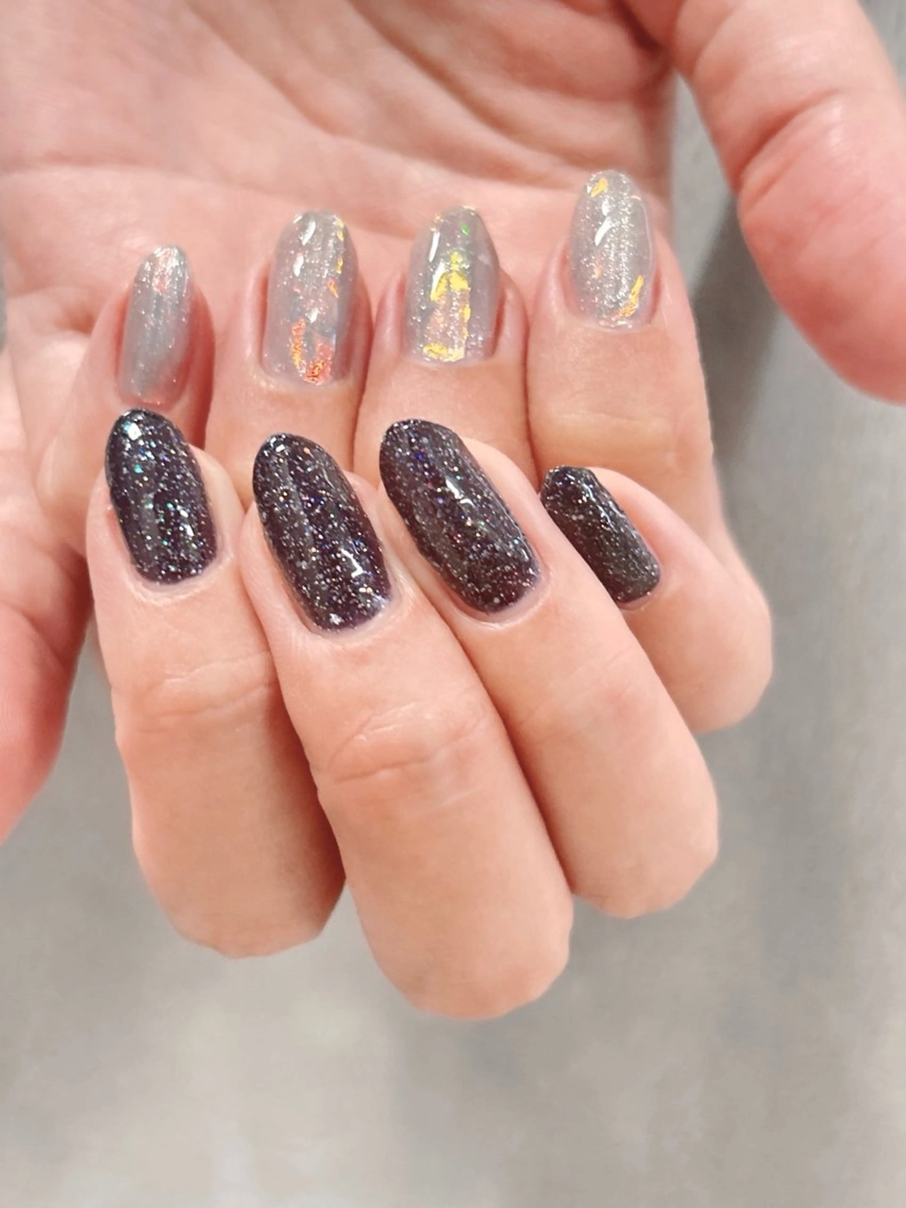 ネイル オーロラネイル MYu Beauty Salon YURIのネイルデザイン