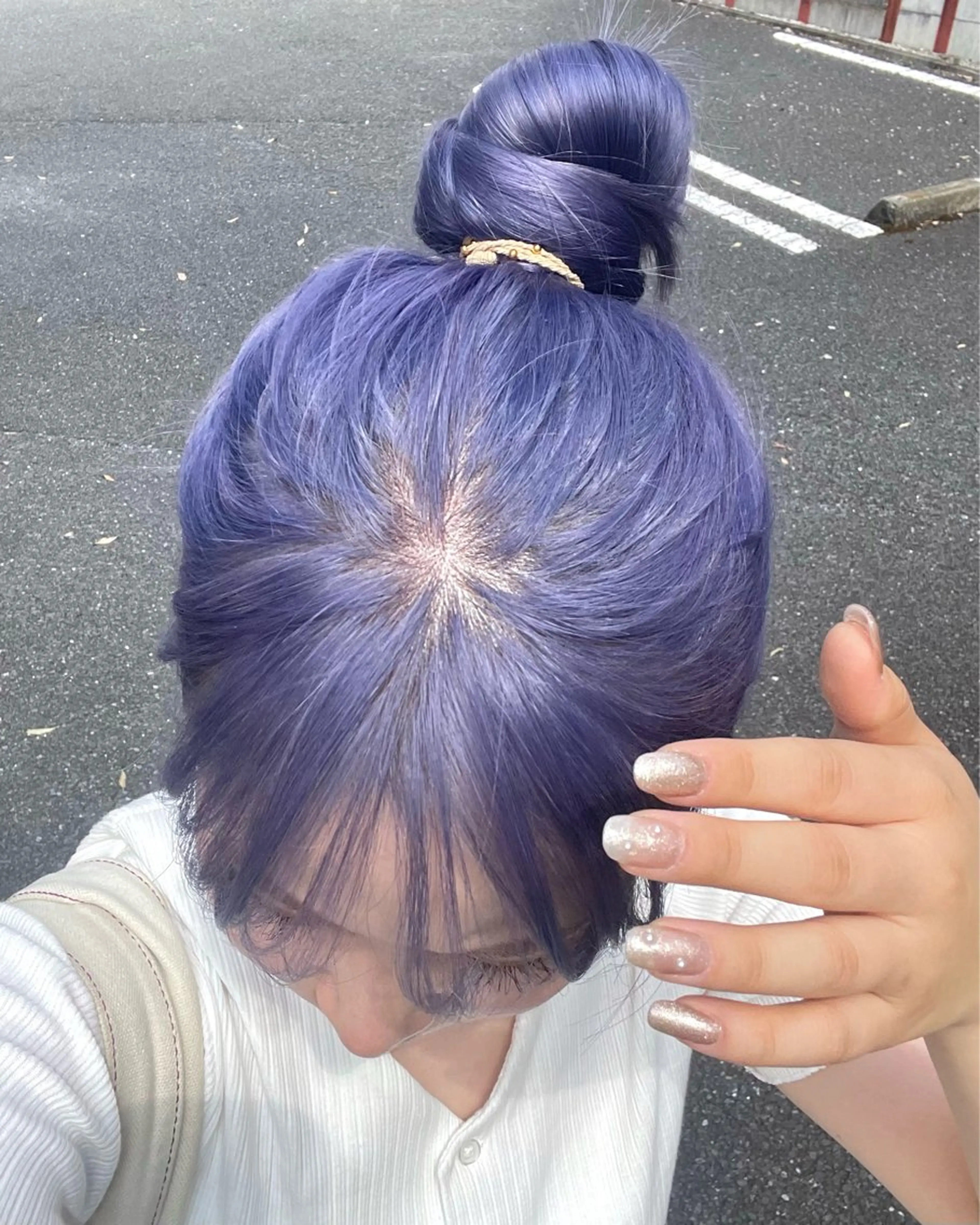 寒色カラーにしたい方❕ブリーチ+オンカラー☀️の写真