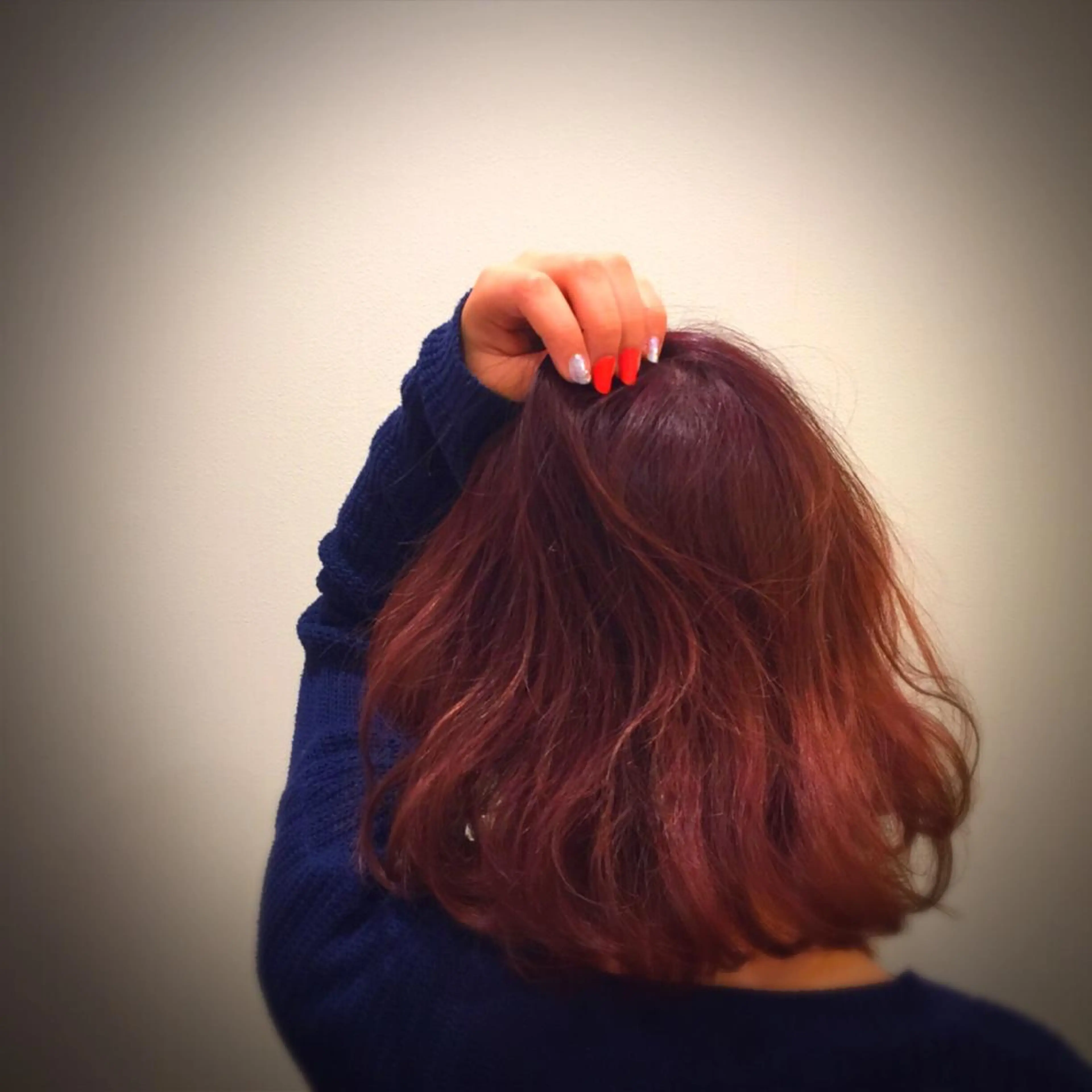 ショート ミディアム セミロング ロング カラー パーマ ヘアアレンジ メンズ キッズ ネイル まつエク marshu  梅田店所属・髪質改善 透明感×韓国風のヘアスタイル