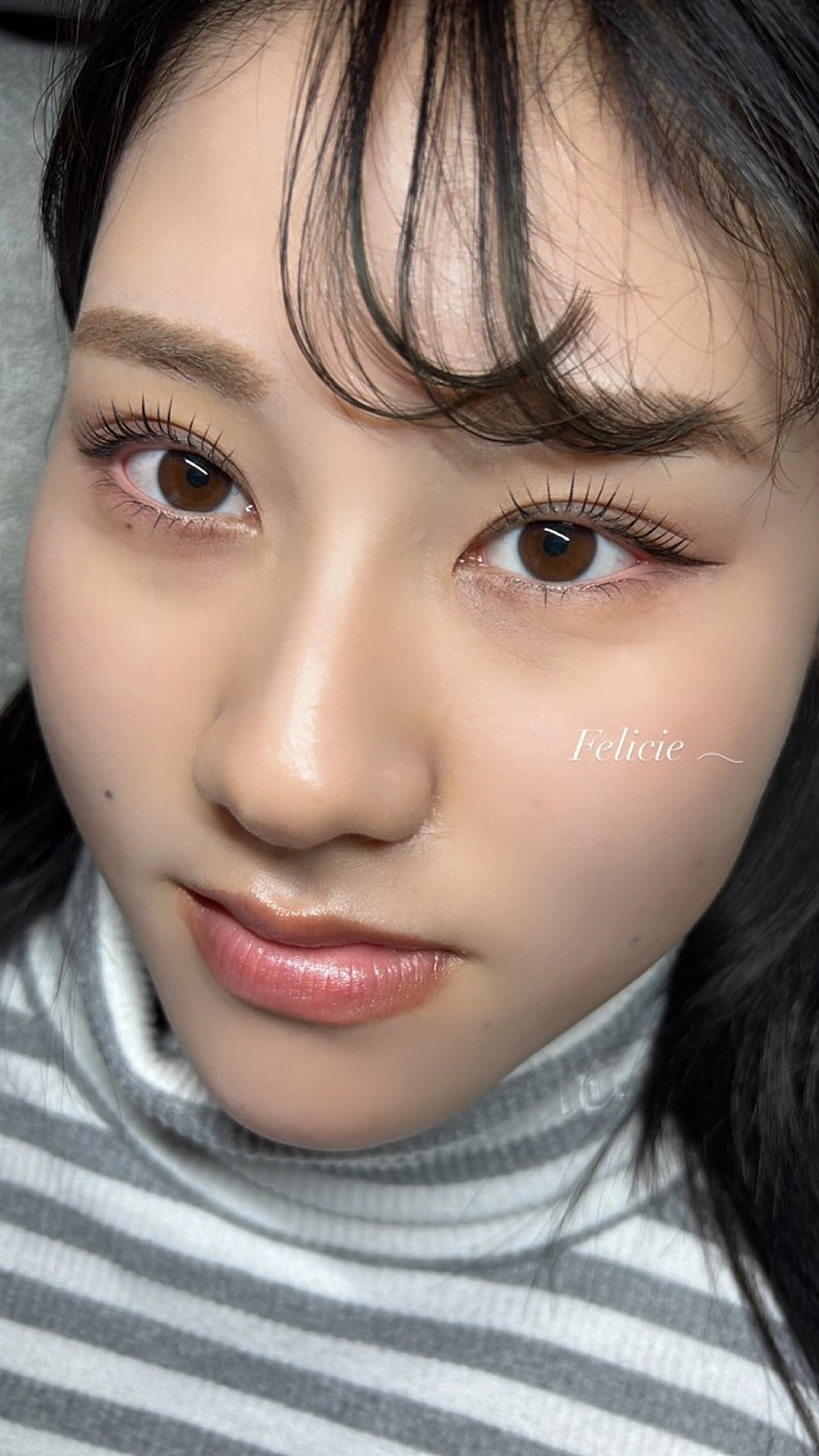 マツエク・マツパ パリジェンヌラッシュリフト マツパ Felicie＊ Sayakaのマツエク・マツパデザイン