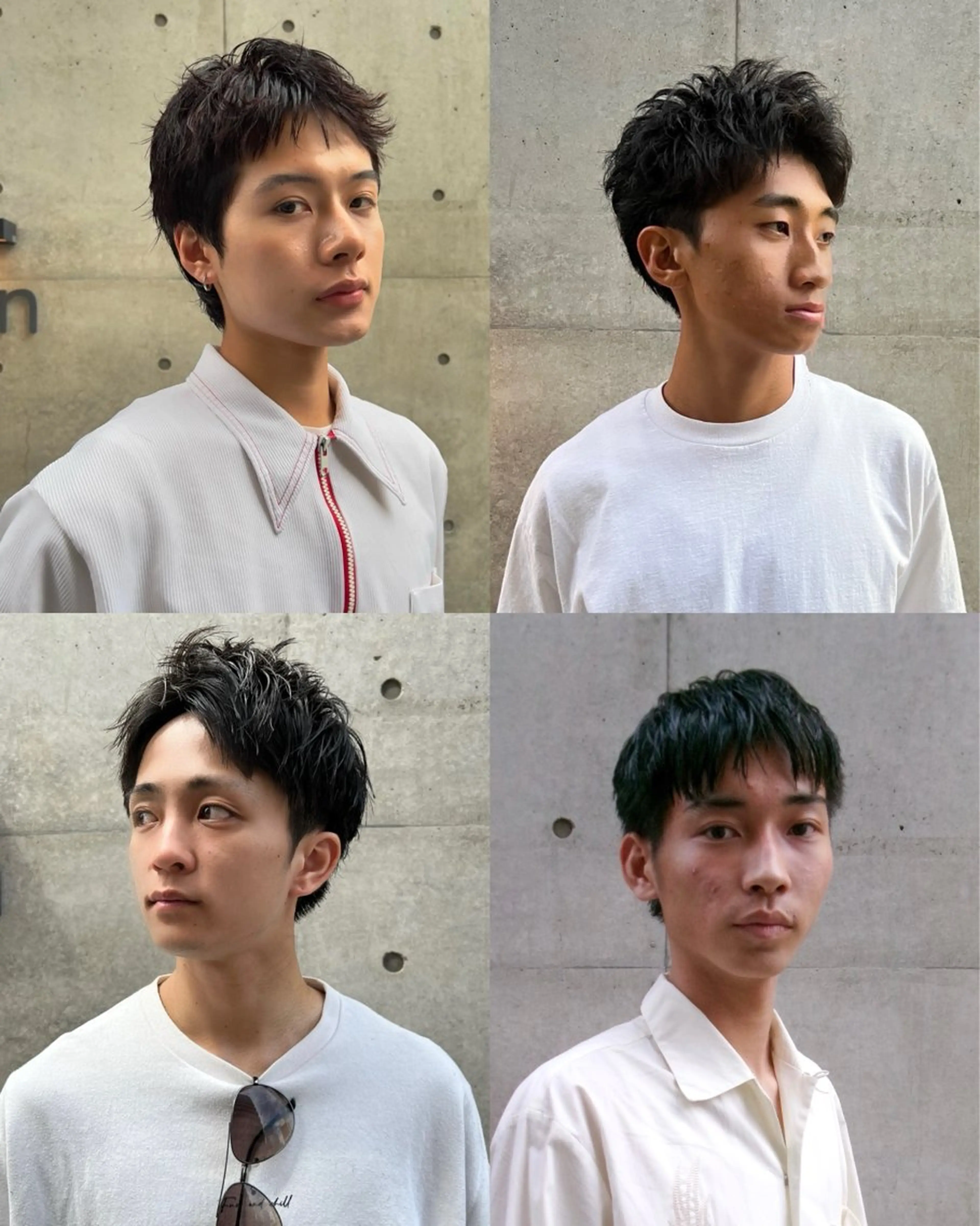 ショート メンズ メンズショート ショートヘア カット 大阪メンズハイトーン /スパイキー/RAIのヘアスタイル