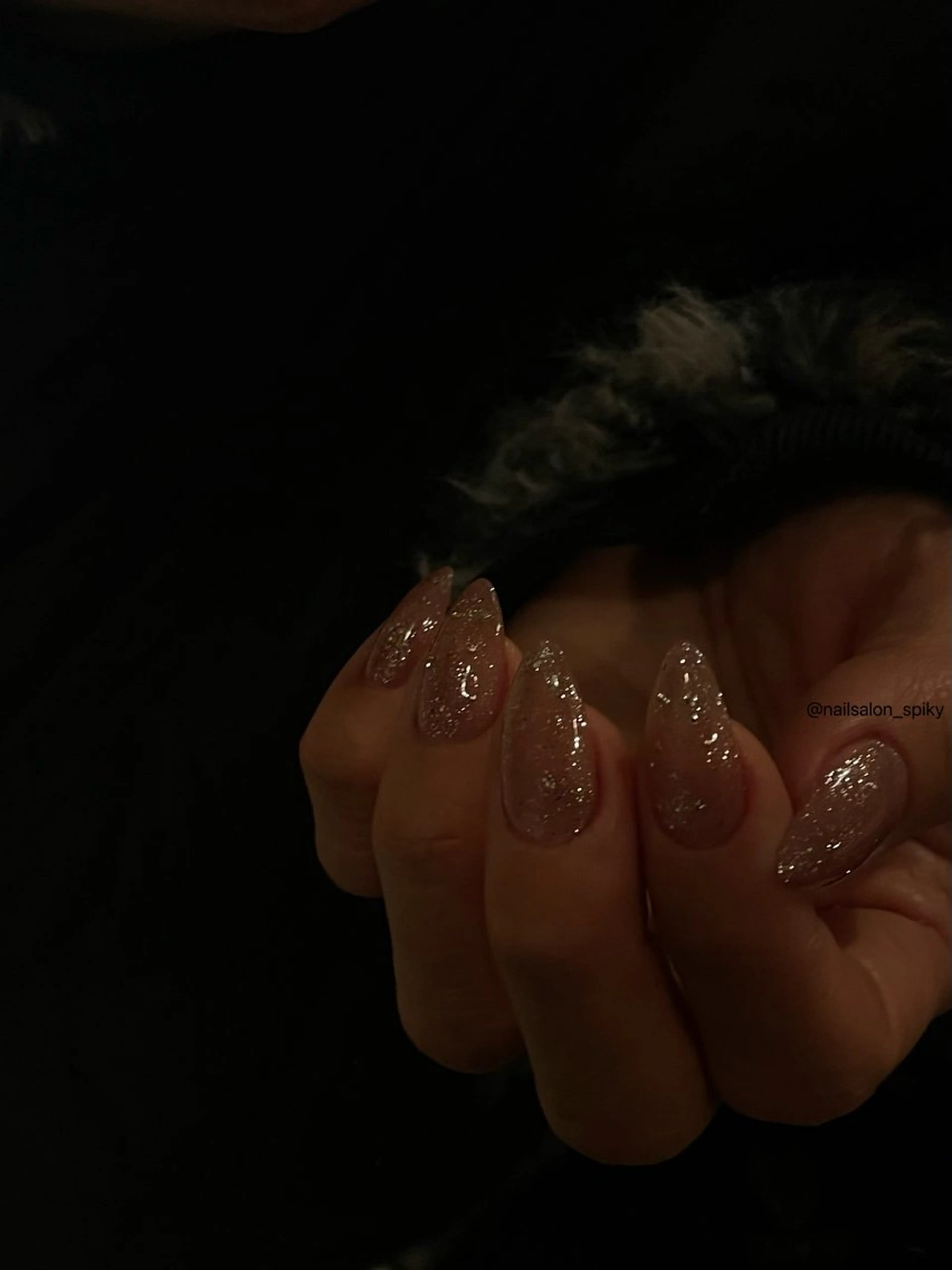 ネイル ハンドネイル Spiky とうげ ふうかのネイルデザイン