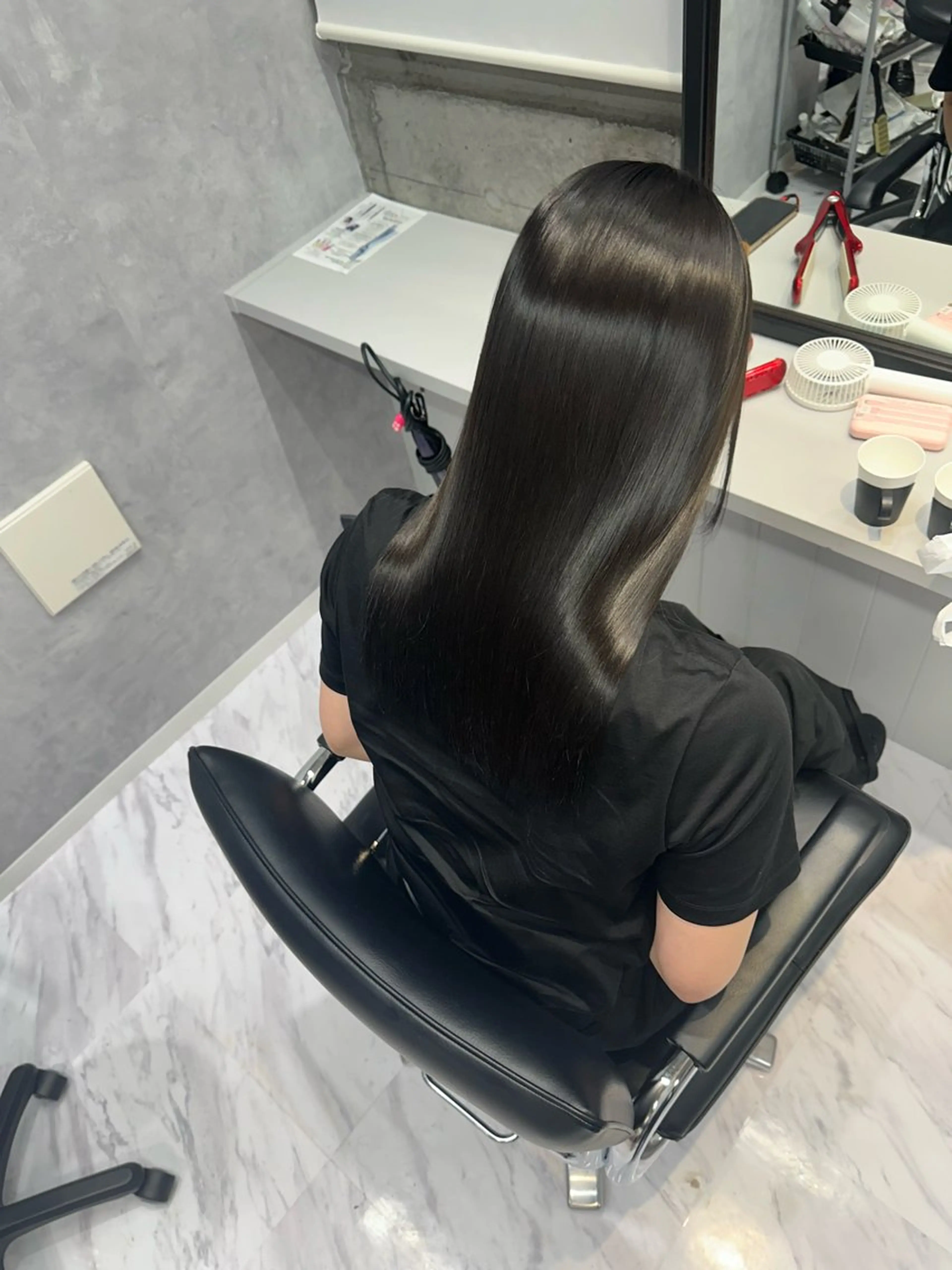 ロング パーマ 野村 颯汰のヘアスタイル