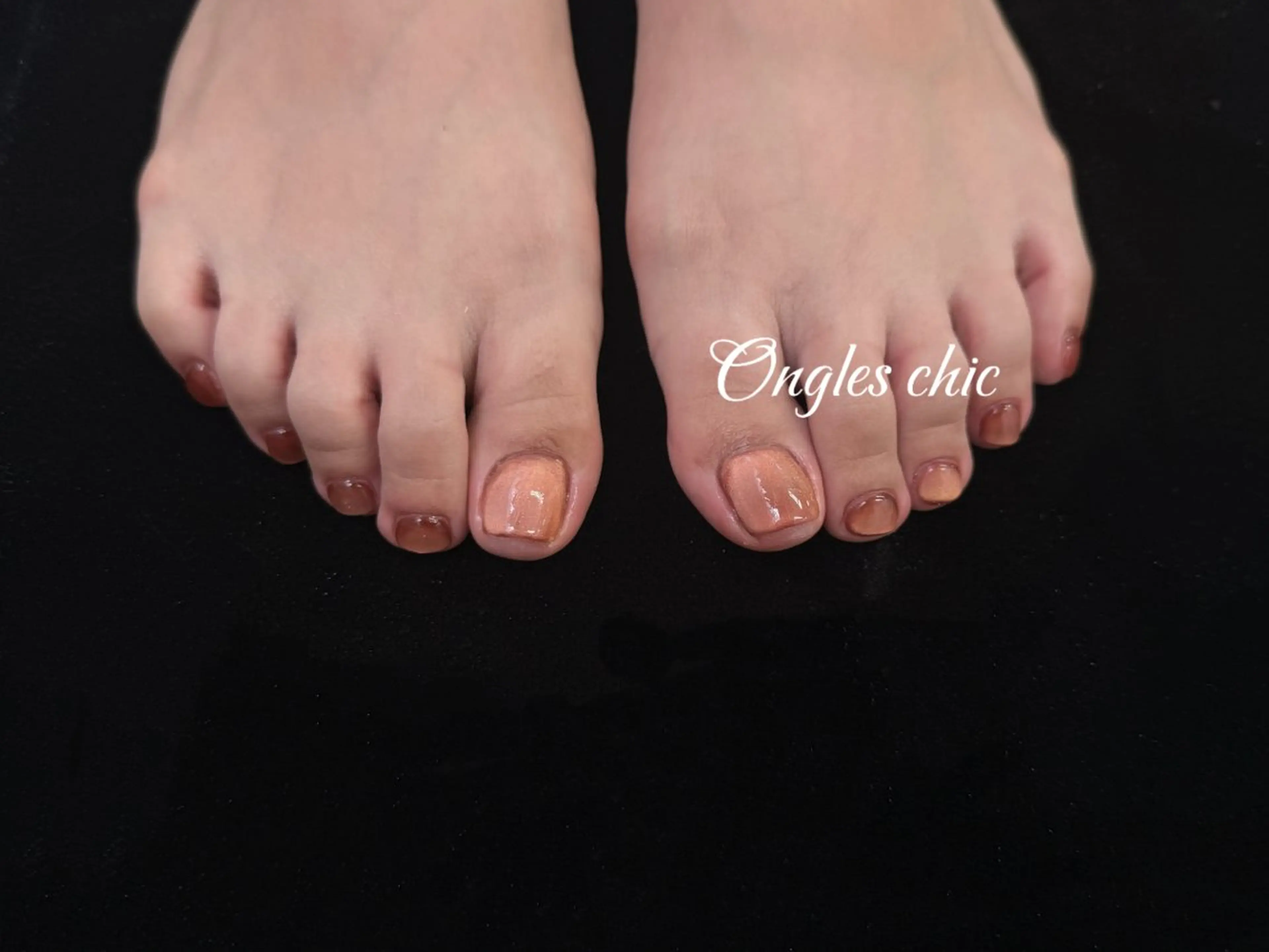ネイル フットネイル ongles chicのネイルデザイン