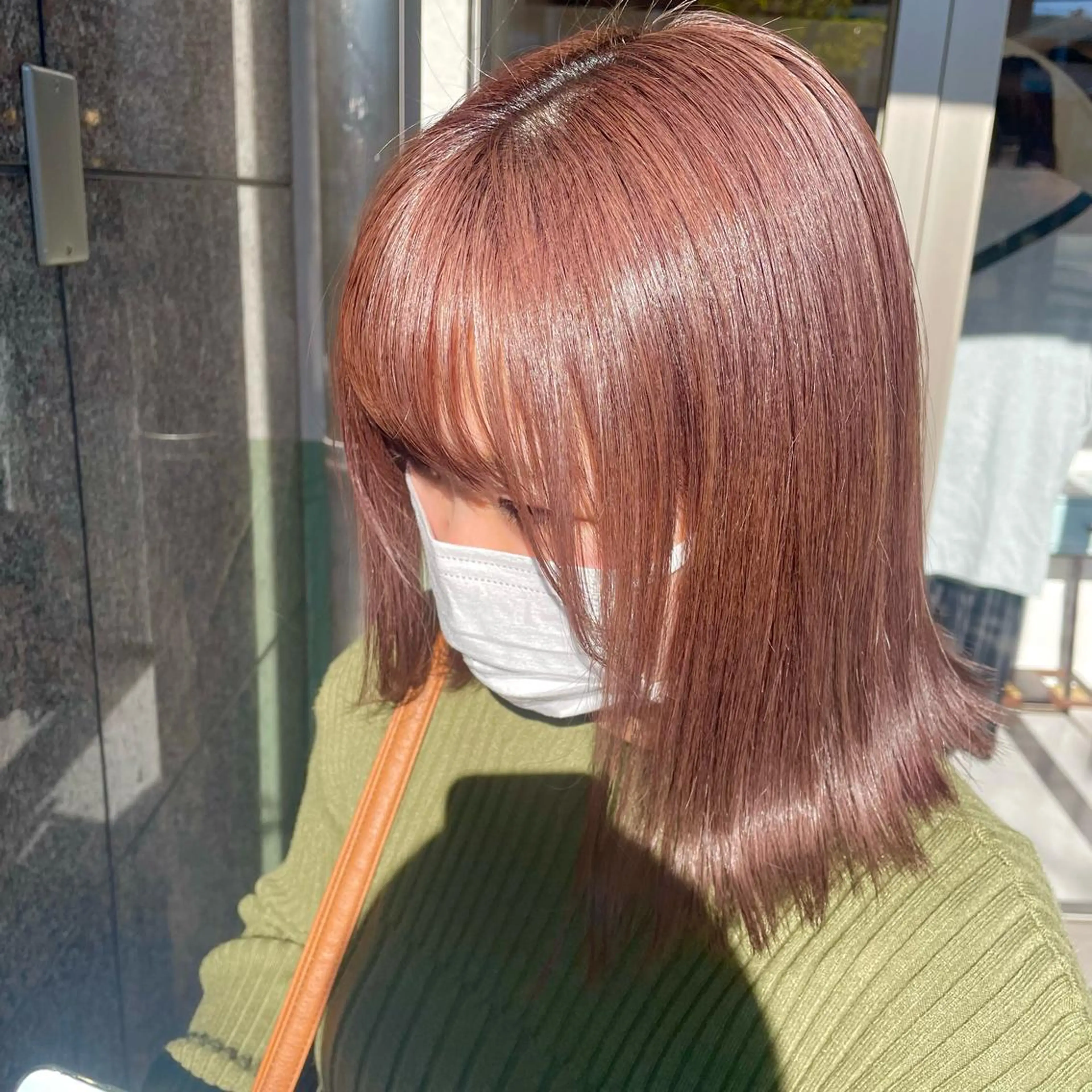 カラー BLANCA　HAIR西尾所属・新納 杏奈のヘアスタイル